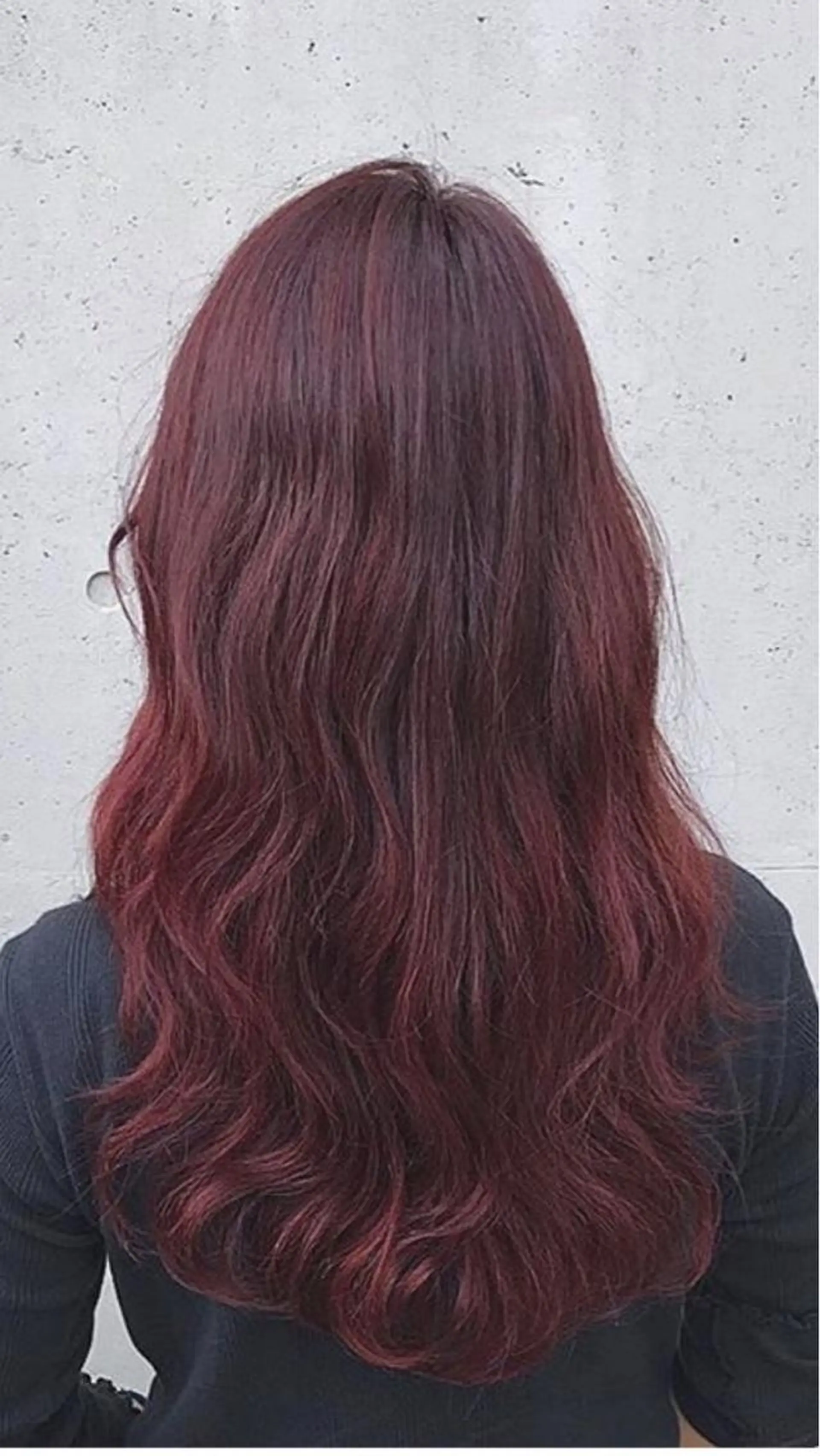 セミロング カラー ピンクカラー Luela堅田所属・田中 裕士のヘアスタイル