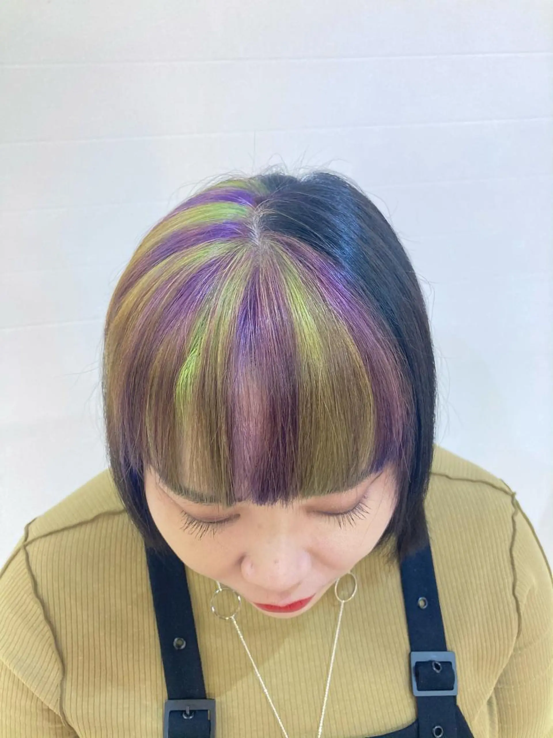 カラー カット ヘアカラー fumikaブリーチ /ウルフのヘアスタイル