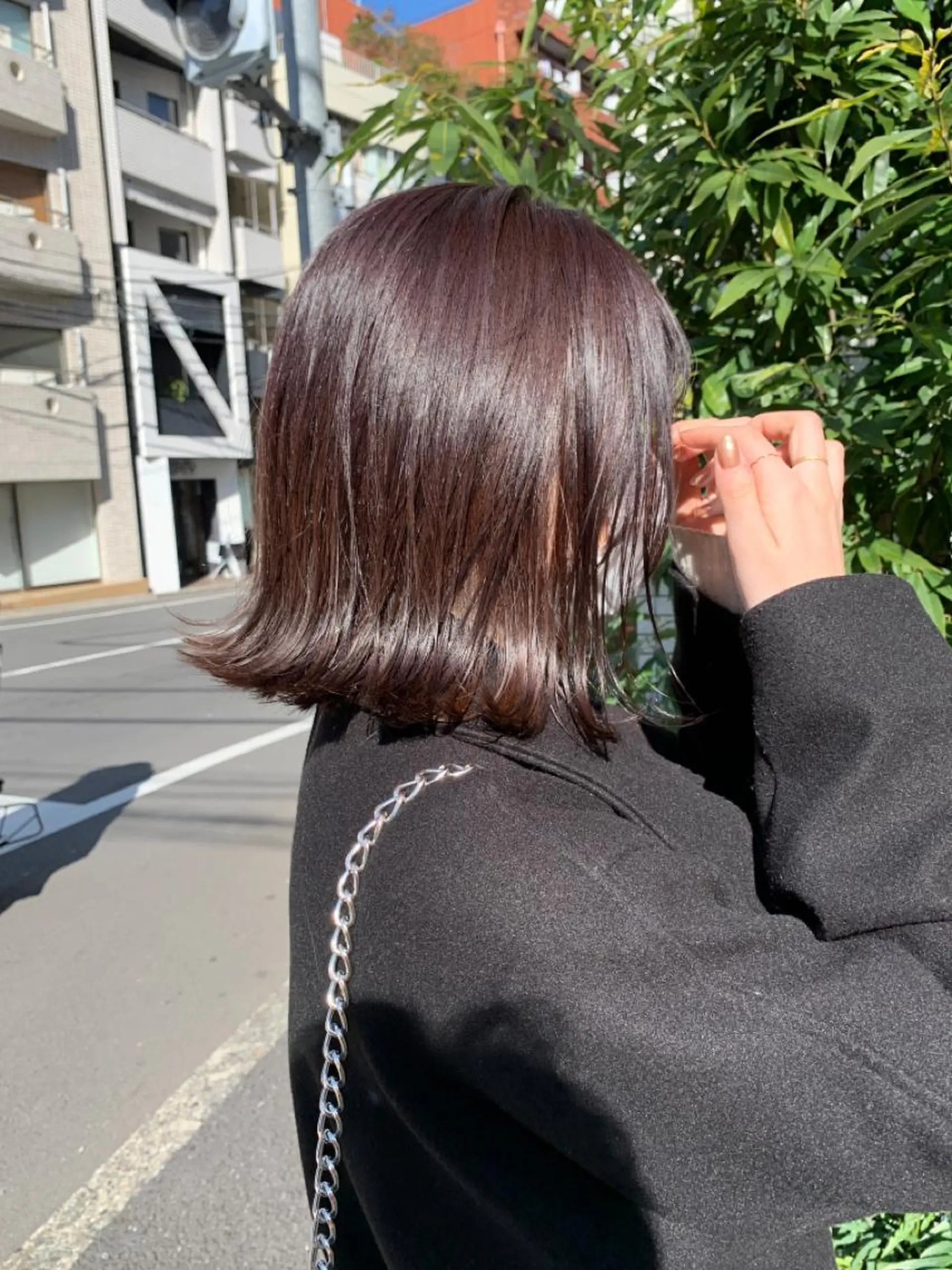 ショート カラー ボブ 外ハネヘア DUMBO所属・【完全マンツー 恵比寿】佐藤 翔のヘアスタイル