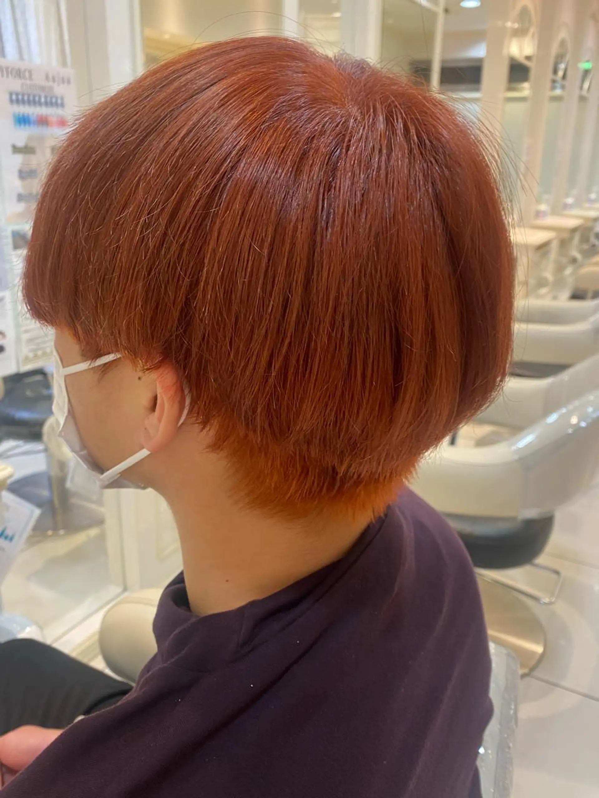 カラー メンズ カット ヘアカラー Ash志木/TOP 宮崎 瑠菜のヘアスタイル