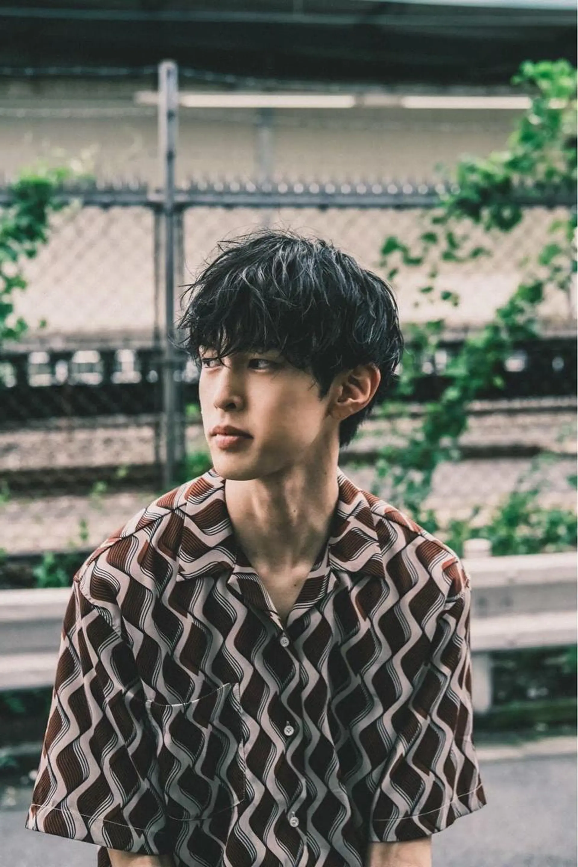 ショート パーマ ヘアアレンジ メンズ メンズバレイヤージュ メンズブリーチ メンズハイライト メンズハイトーン メンズインナーカラー カット トリートメント ヘアセット 似合わせヘア💎 Ÿutóのヘアスタイル