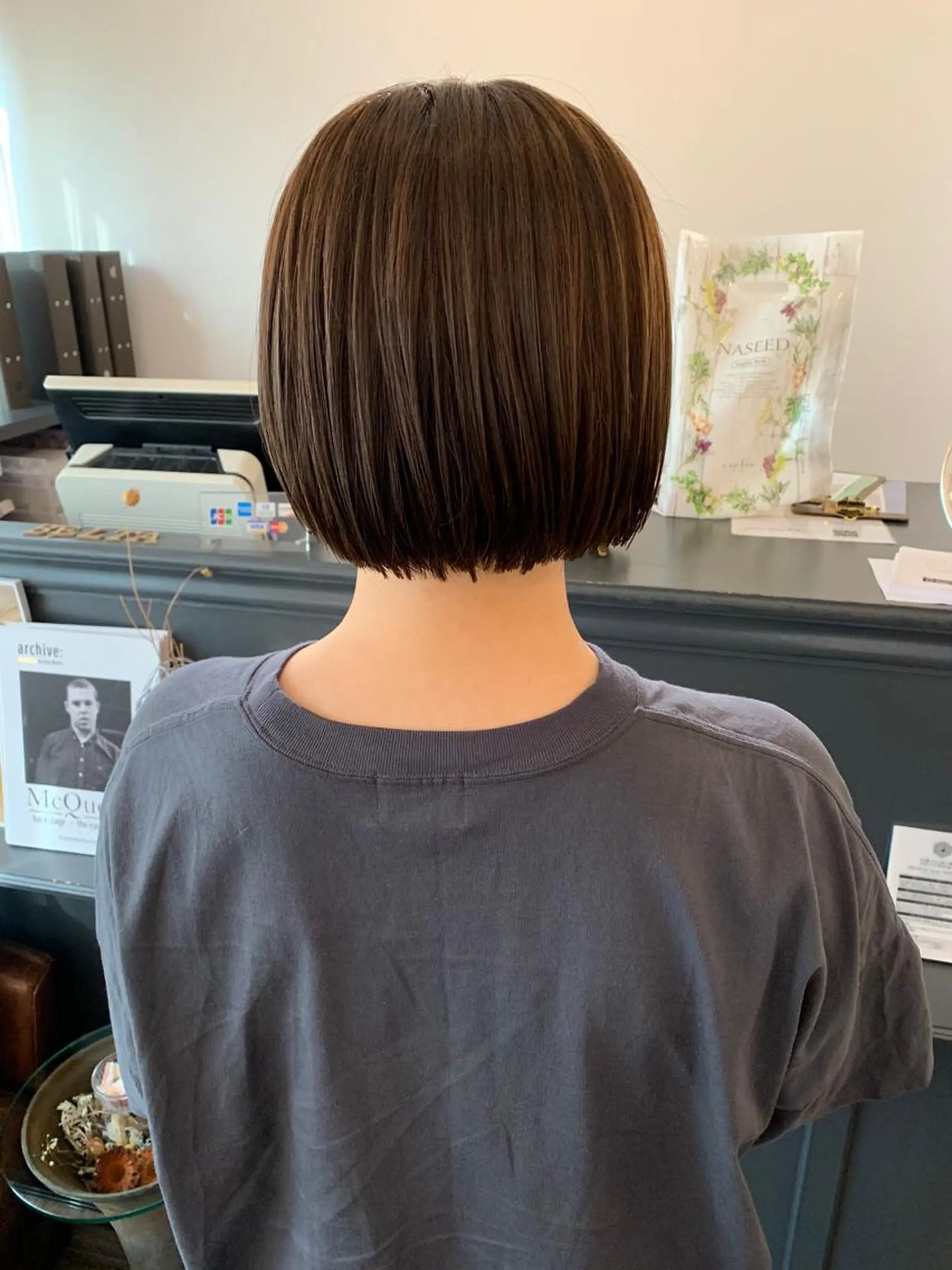 ショート ボブ 安村 美奈のヘアスタイル