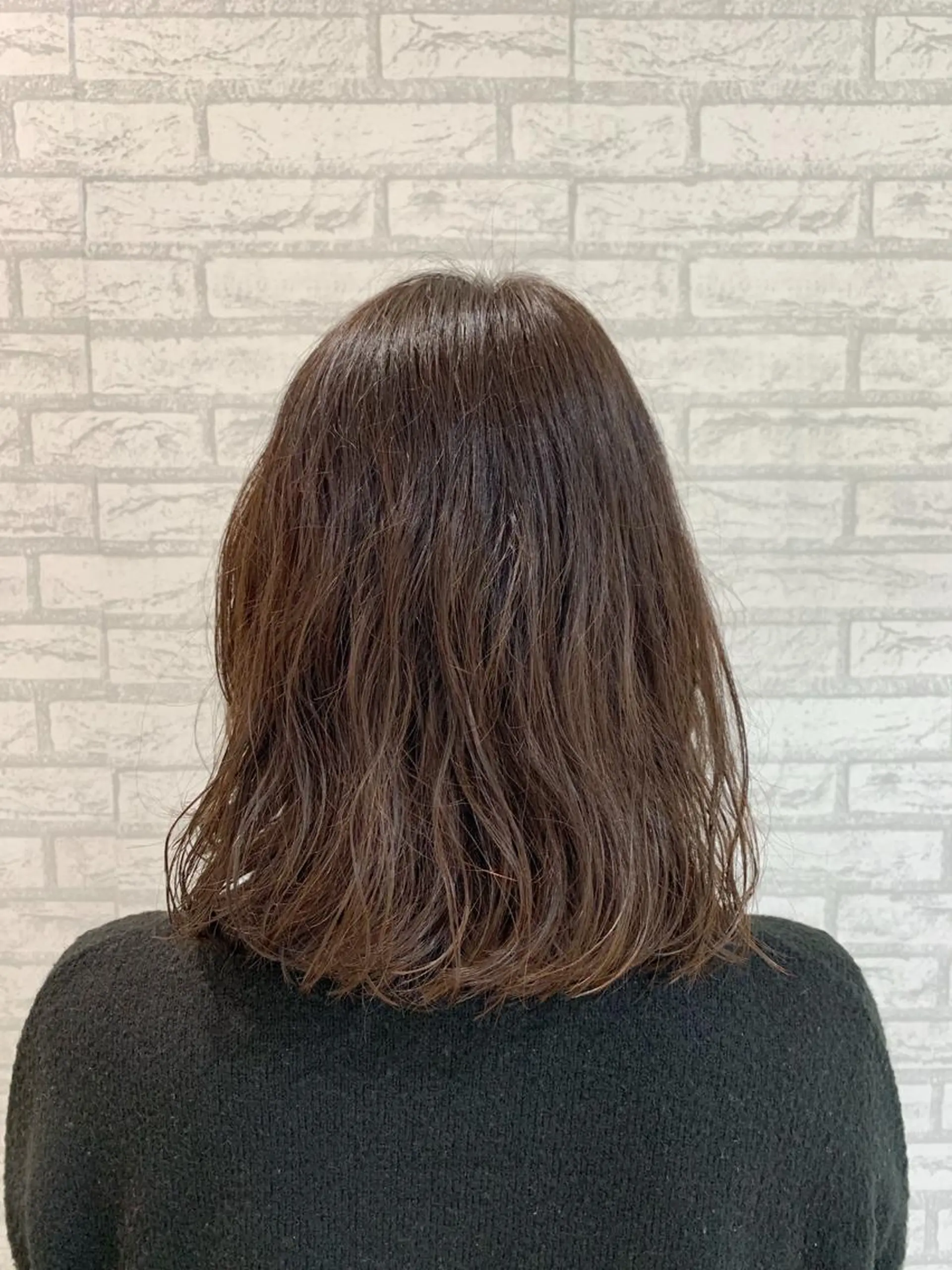 ミディアム パーマ NYNY四條畷店 森　亮人のヘアスタイル