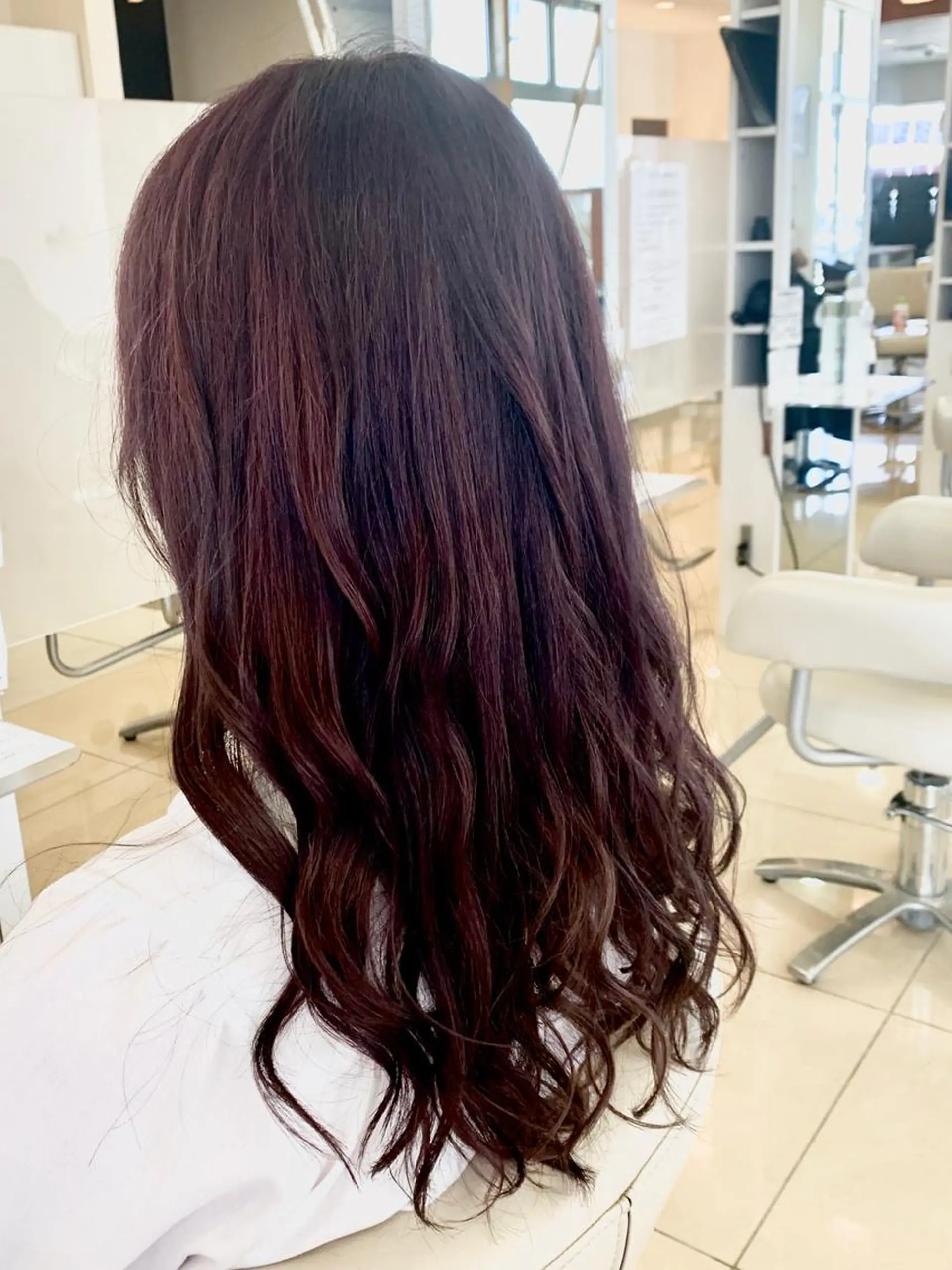 セミロング 田中 美有のヘアスタイル