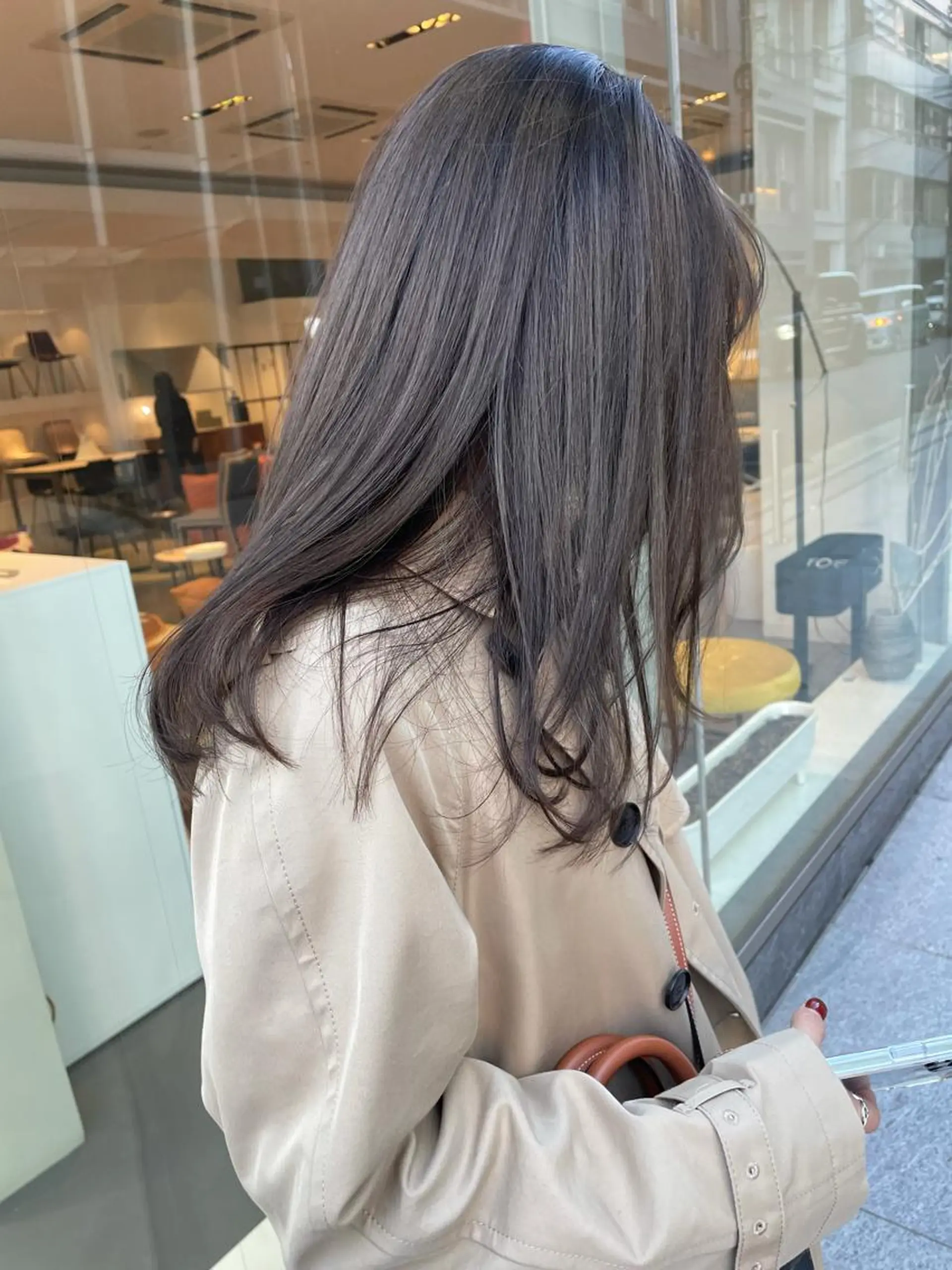 ミディアム 田中 碧のヘアスタイル