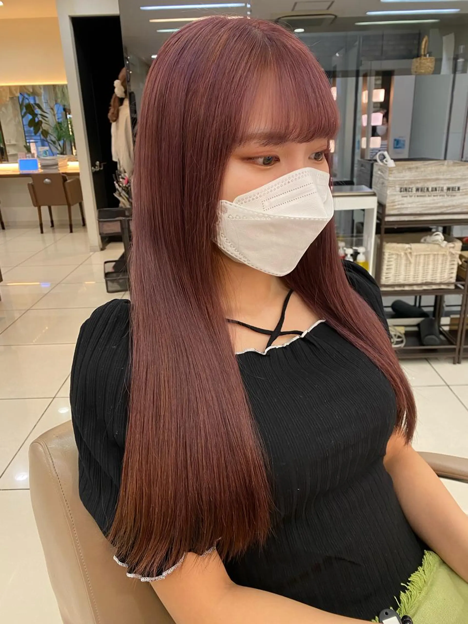 ロング シールエクステ✨️韓 国羽エクステ🪽和希のヘアスタイル