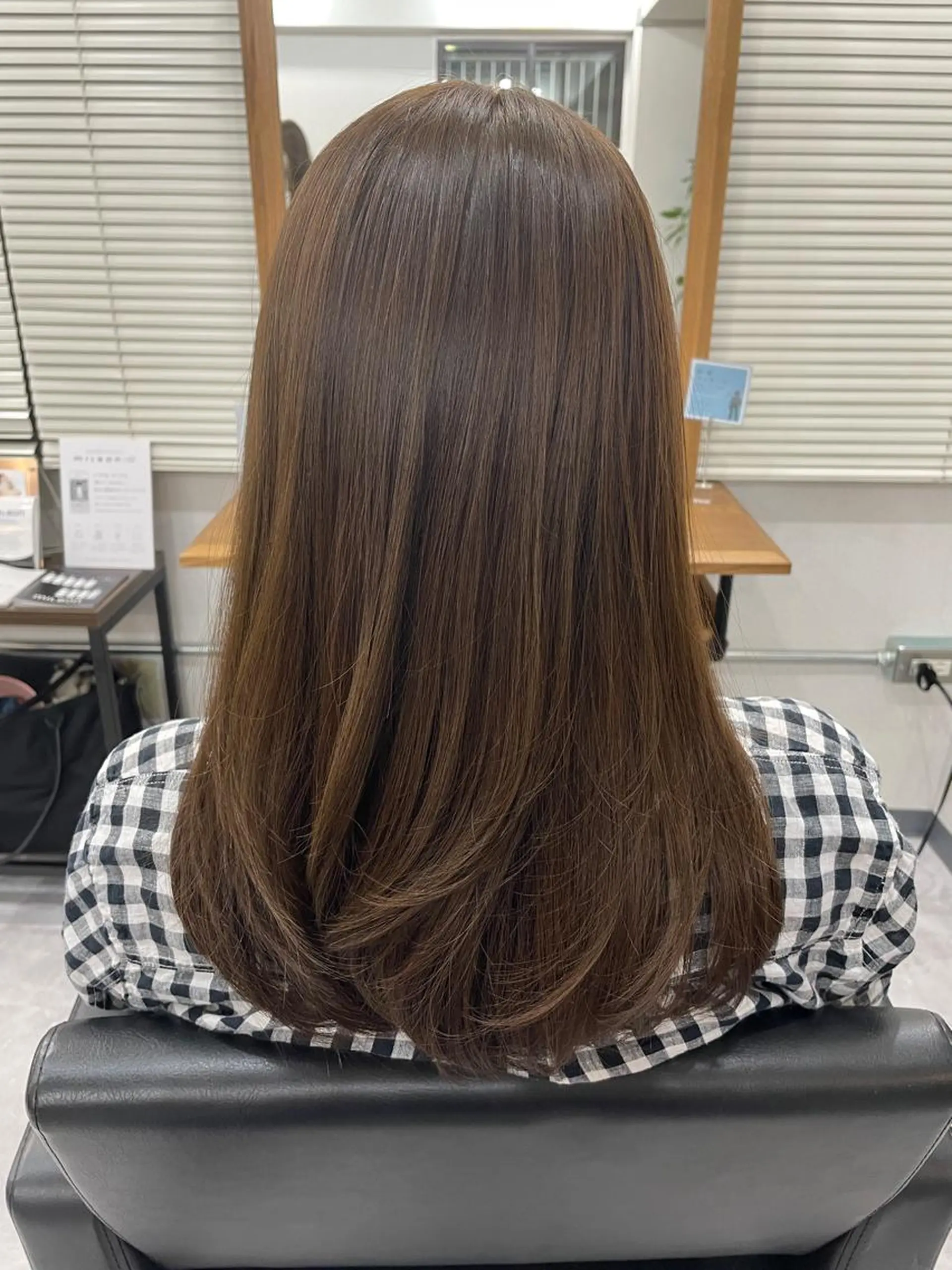 ミディアム カット ヘアカラー OGAWA HIROKIのヘアスタイル