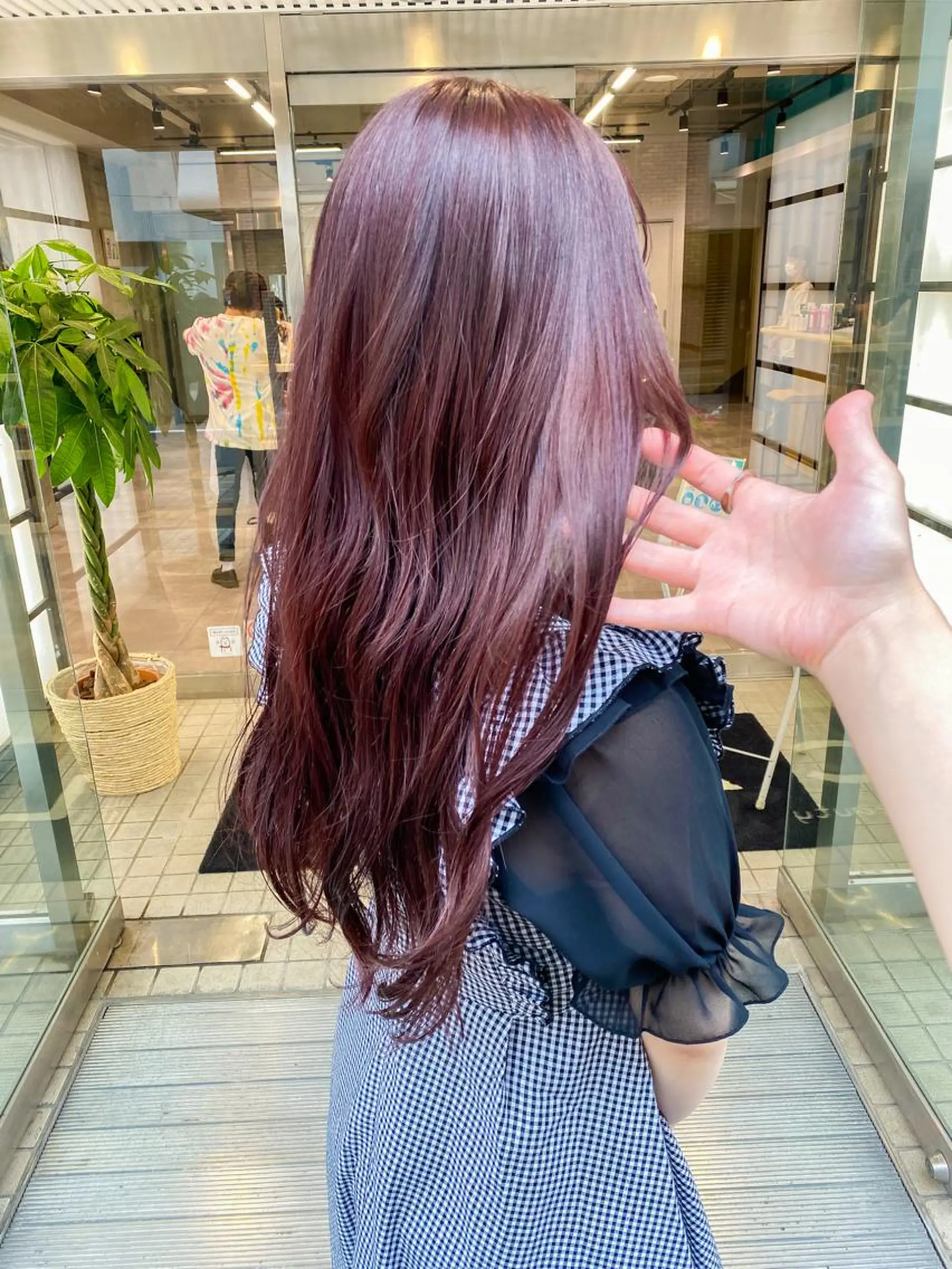 ロング カラー イルミナカラー 韓国風スタイル 🍓MIZUKI🍓のヘアスタイル