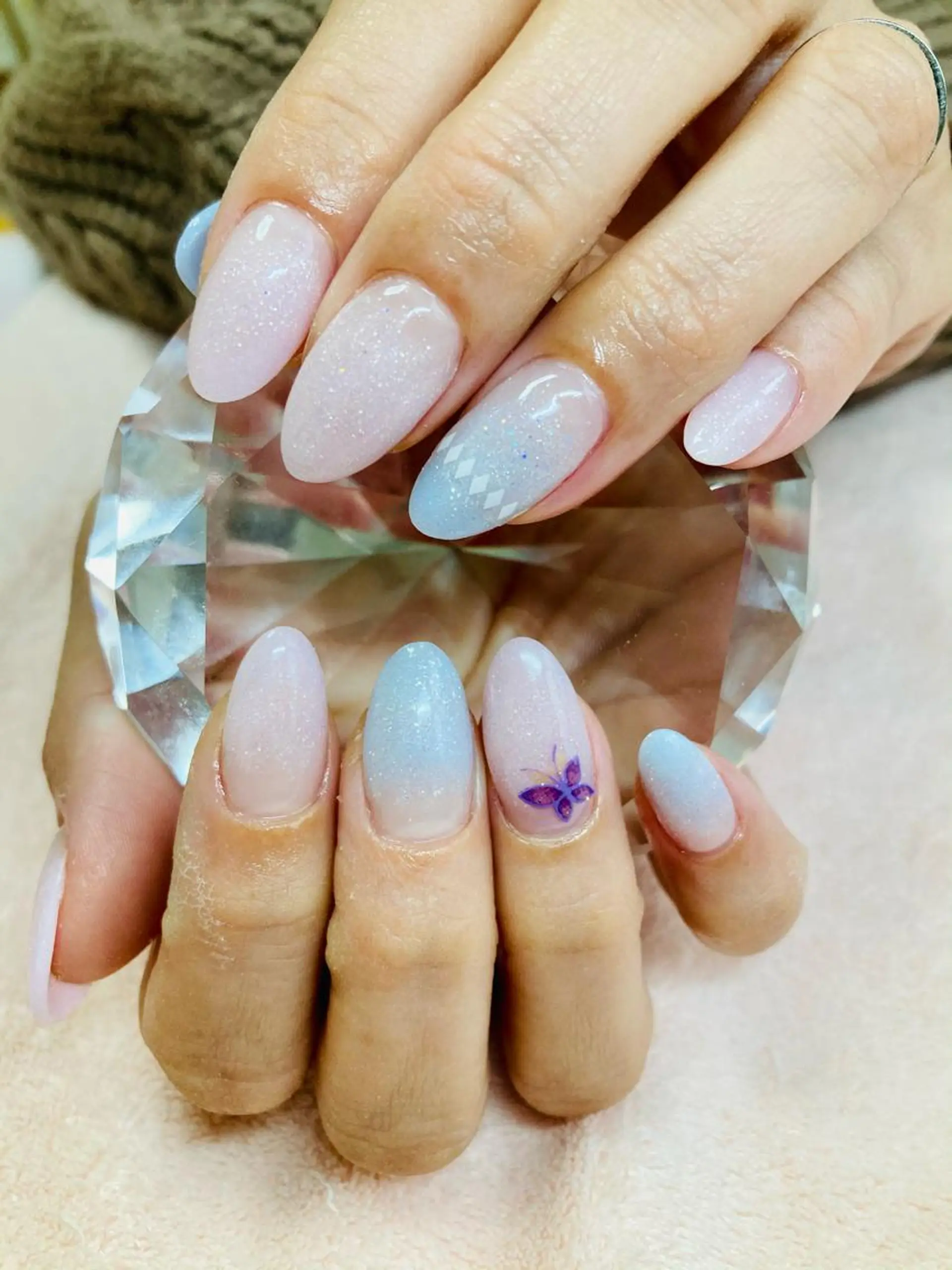 ネイル グラデーション スカルプネイル chii nailのネイルデザイン