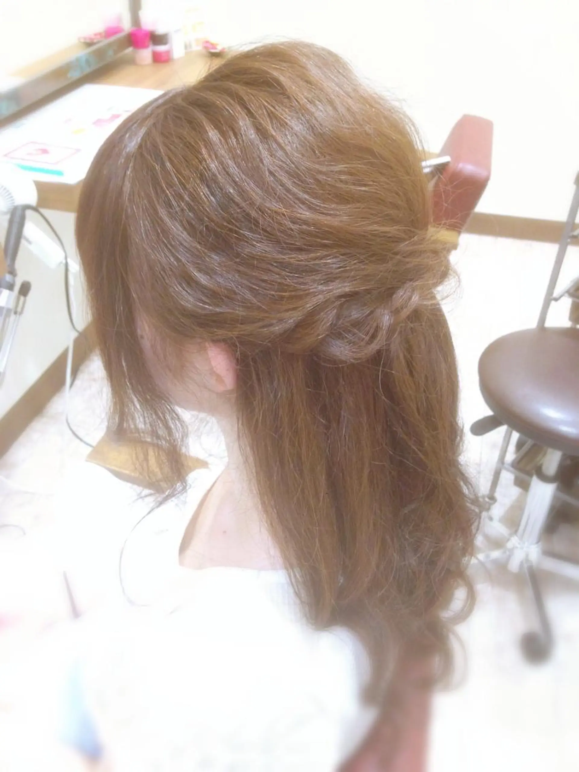 ロング ヘアアレンジ ハーフアップ 美容歴１８年以上🌈 山口のヘアスタイル