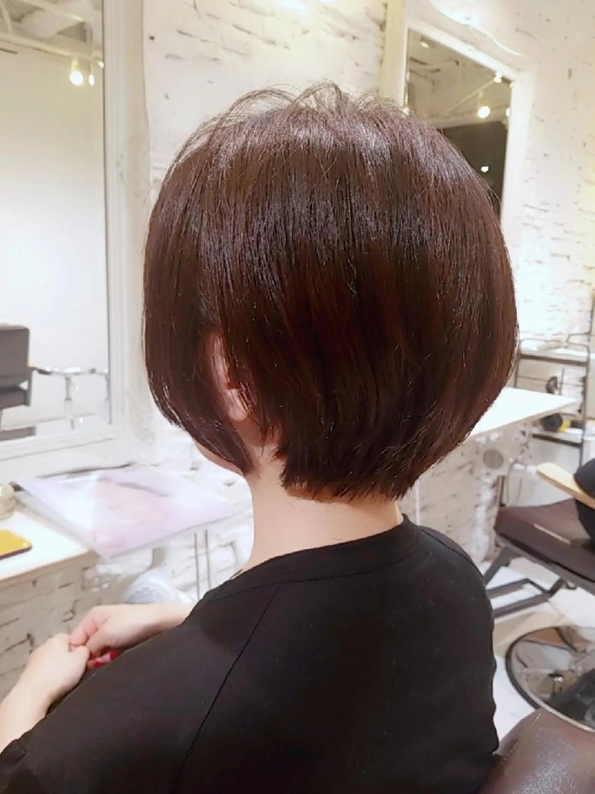 ショート ROMAGinza所属・ばんの かすみのヘアスタイル