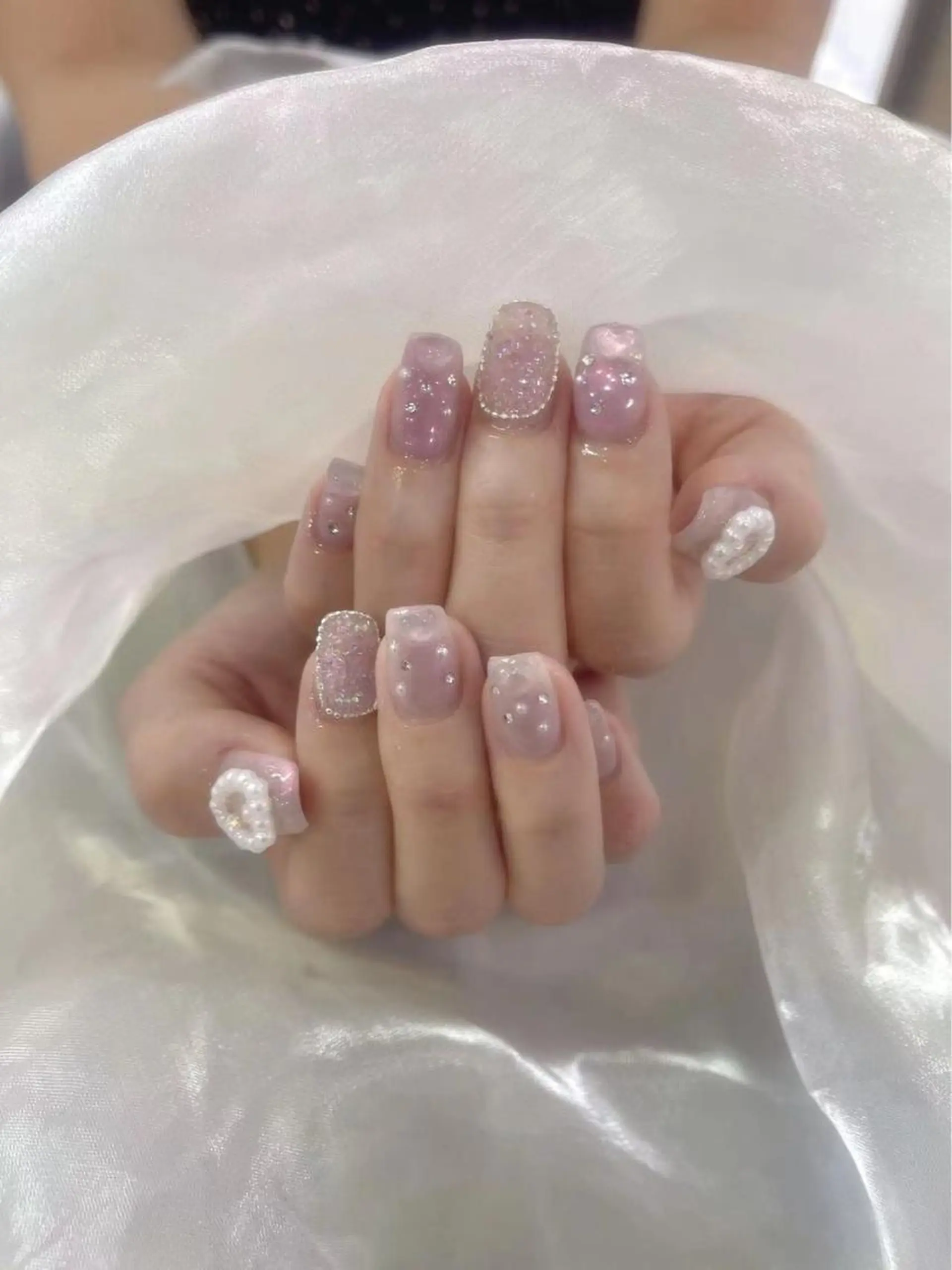 ネイル ラベンダーネイルサロン所属・日暮里♡研修生 チクさん（一同）のネイルデザイン