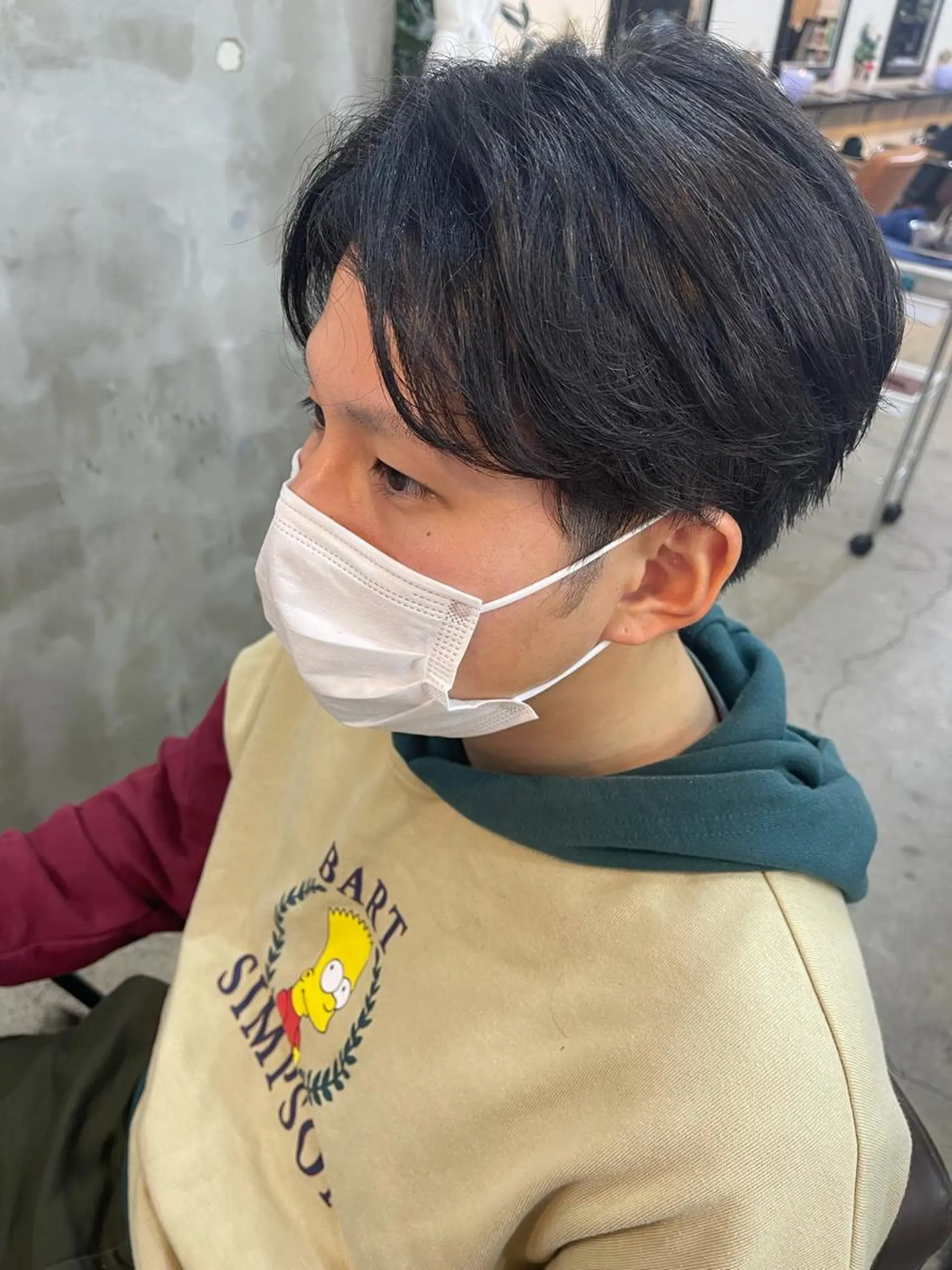 メンズ センターパート メンズ韓国風 顔まわりレイヤー/ bob及川亜沙美のヘアスタイル