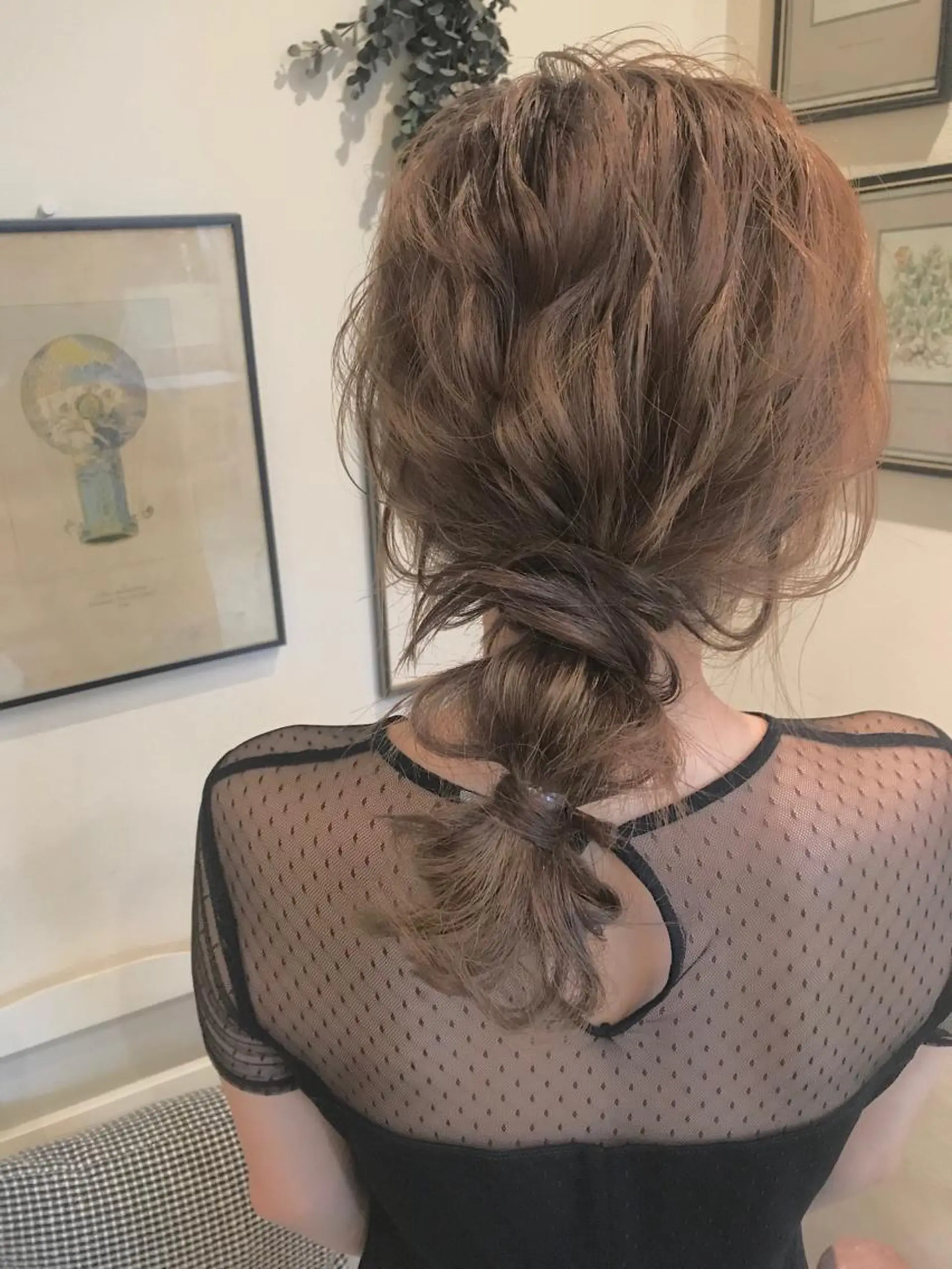 ミディアム ヘアアレンジ 韓国 / 中国ヘア 🦋Noniのヘアスタイル