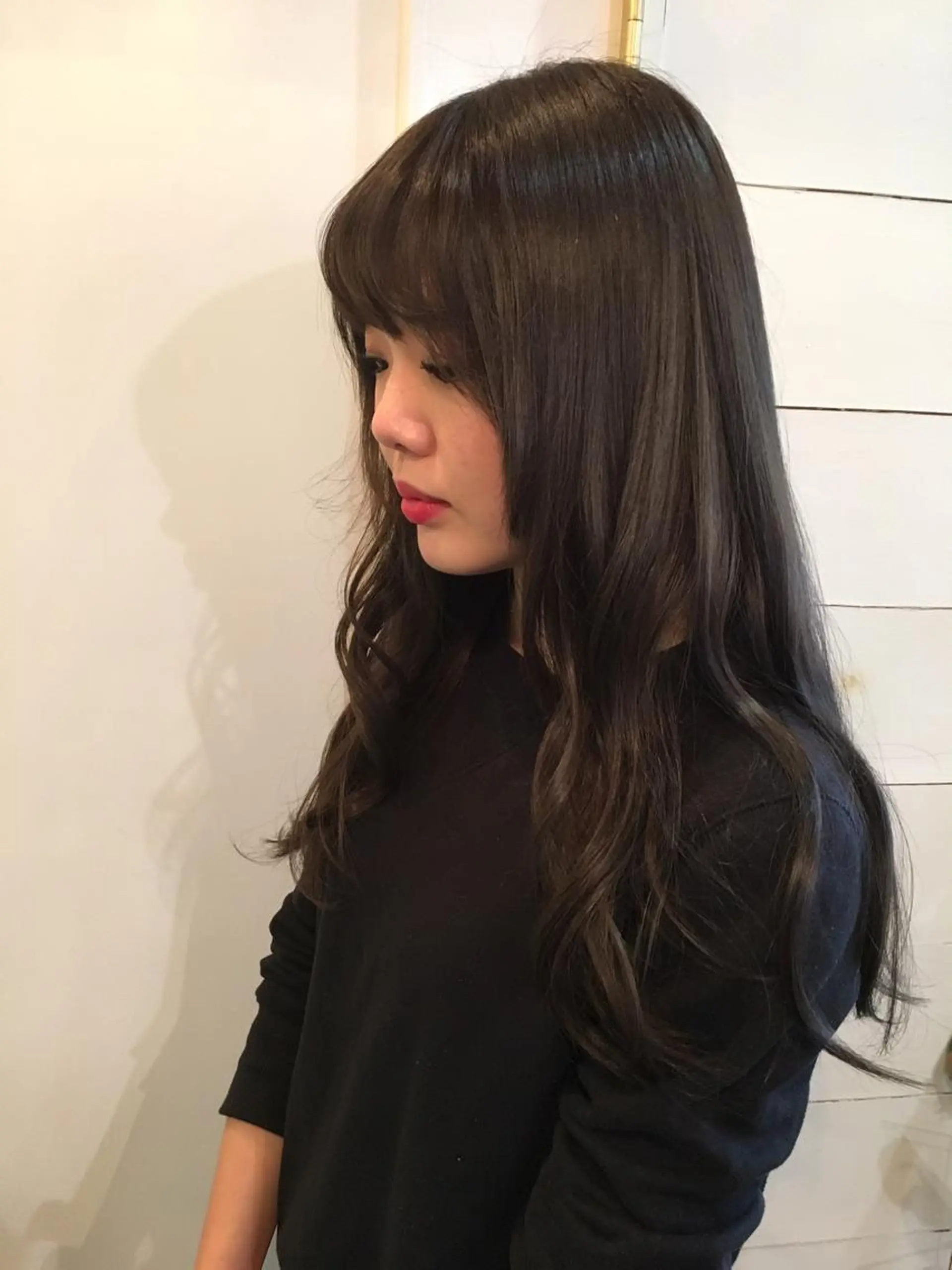ロング ヘアカラー トリートメント ヘッドスパ THE AWESUM（オーサム）所属・KURUMI SHIMAのヘアスタイル