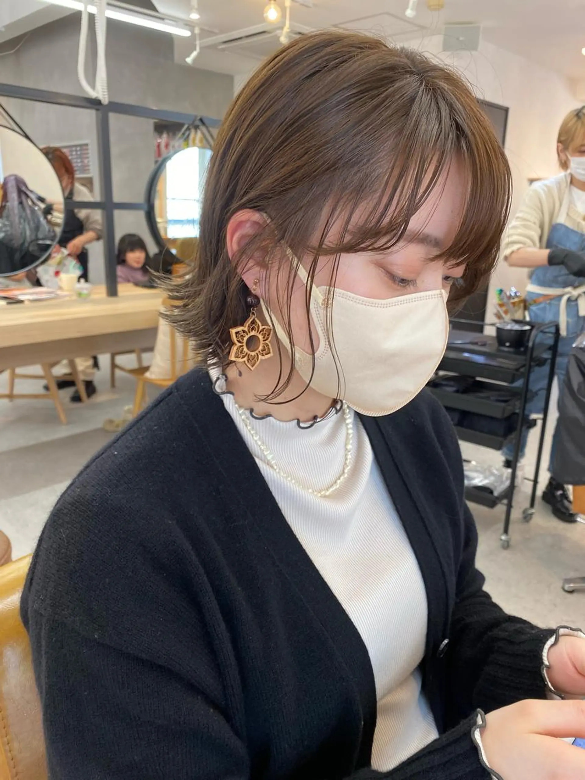 ショート カラー カット ヘアカラー トリートメント formage 福岡佳祐のヘアスタイル