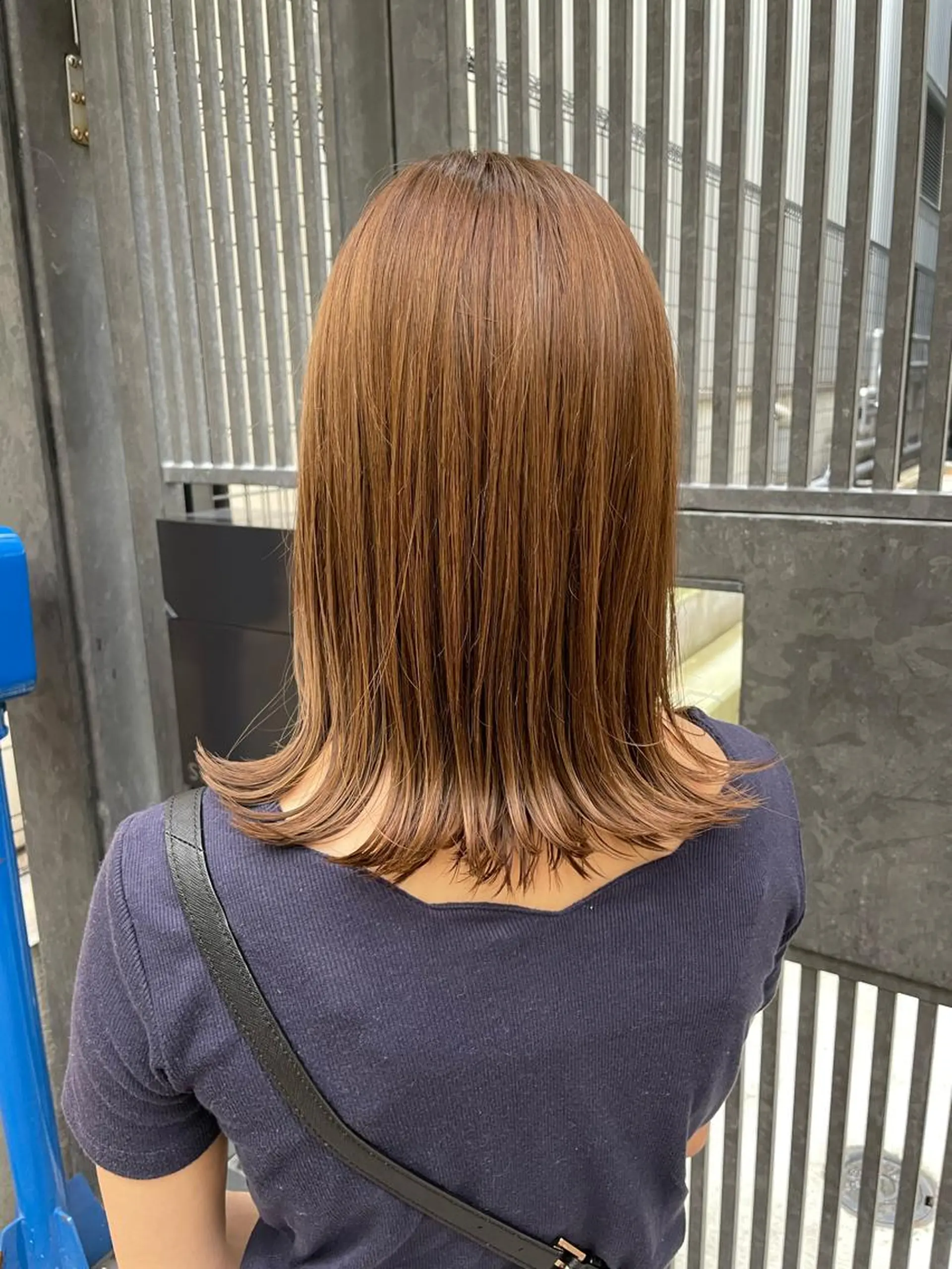 ミディアム カラー 縮毛矯正/髪質改善/ 石橋代智のヘアスタイル