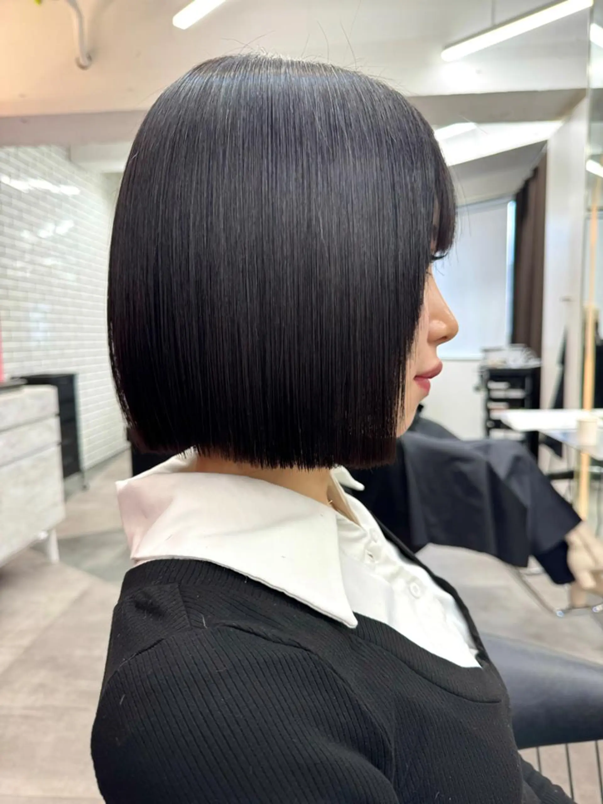 ショート 縮毛矯正 カット トリートメント 🌹艶ボブの達人🌹 SYOHEIのヘアスタイル