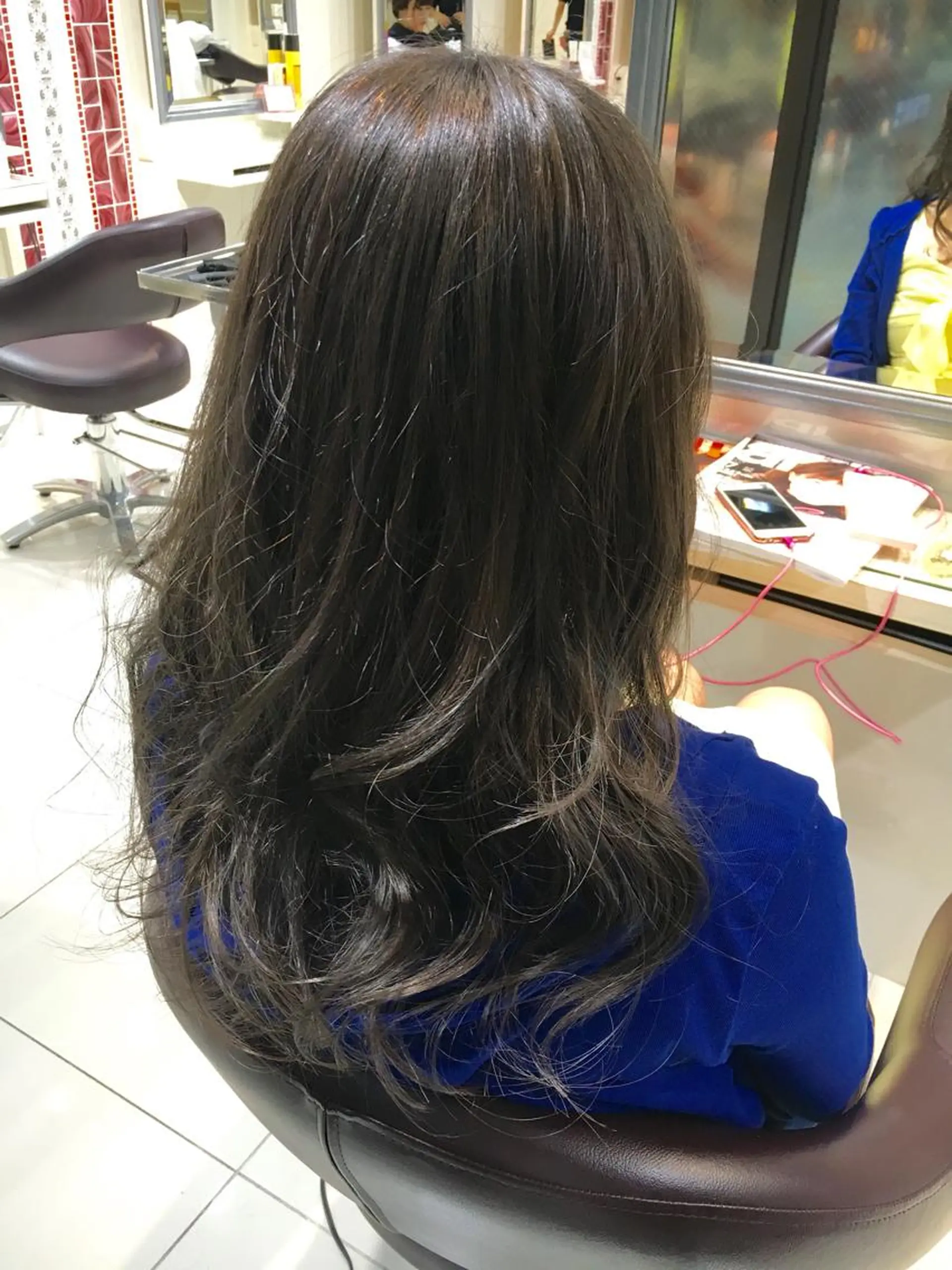 ミディアム セミロング ロング カラー ✨艶髪✨透明感✨ 山内大樹のヘアスタイル