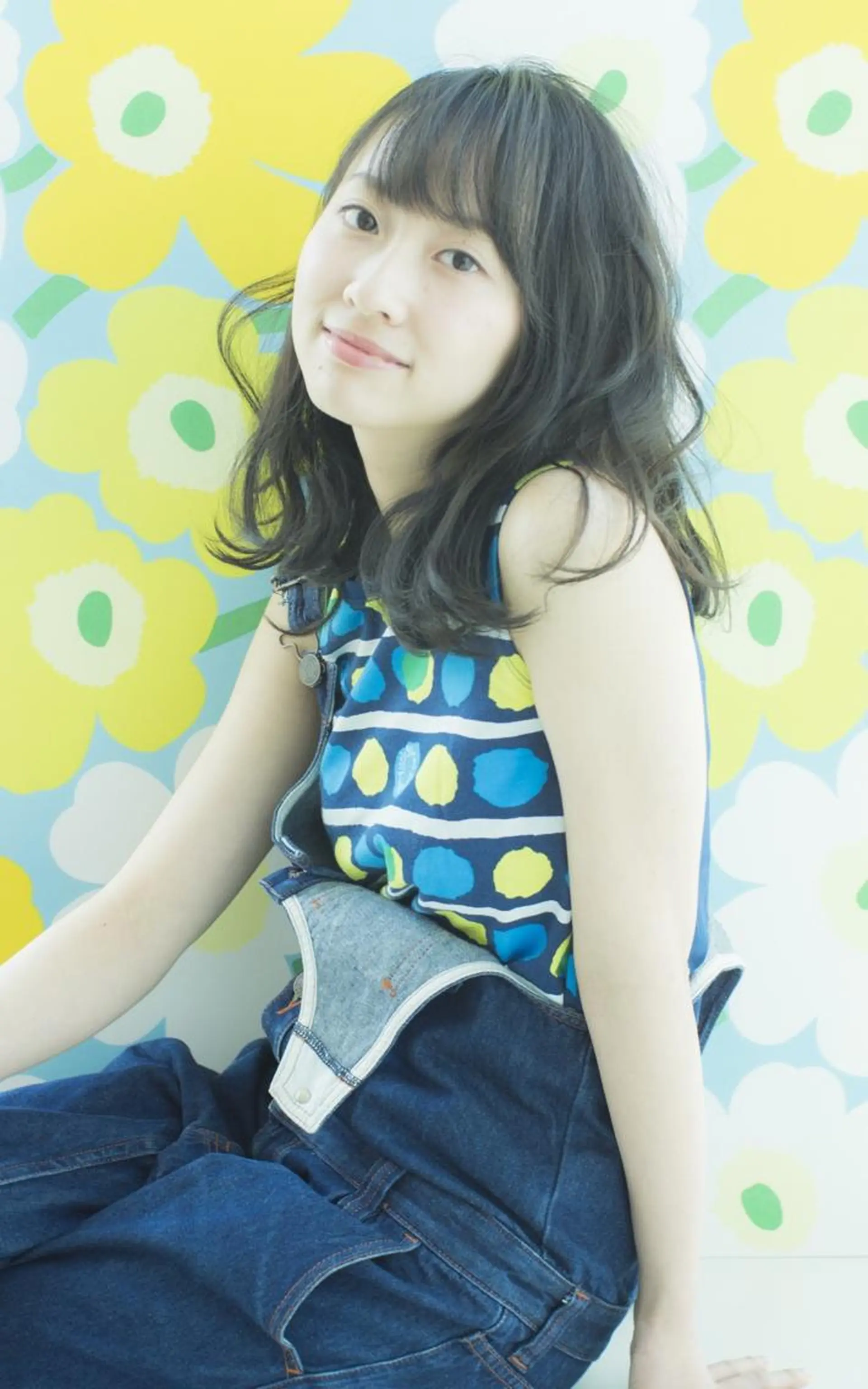 セミロング Agu  hair rupia 金沢店所属・金沢美容室/ 艶髪/夜営業/JINのヘアスタイル