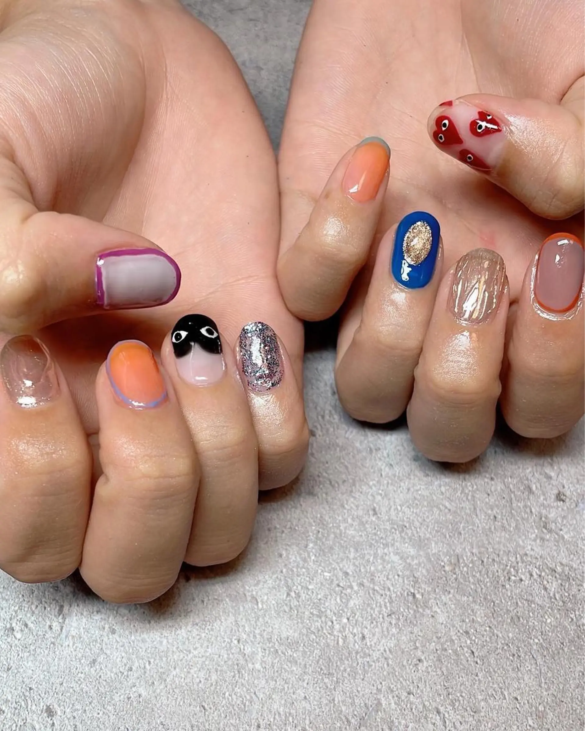 ネイル nail salon Farbe〜ファルべのネイルデザイン