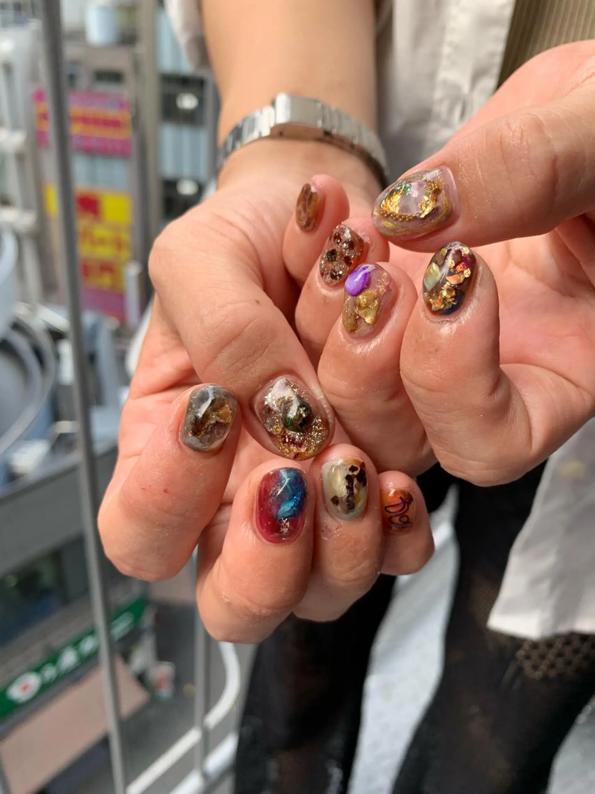 ネイル ハンドネイル go today sharesalon所属・M misakiのネイルデザイン