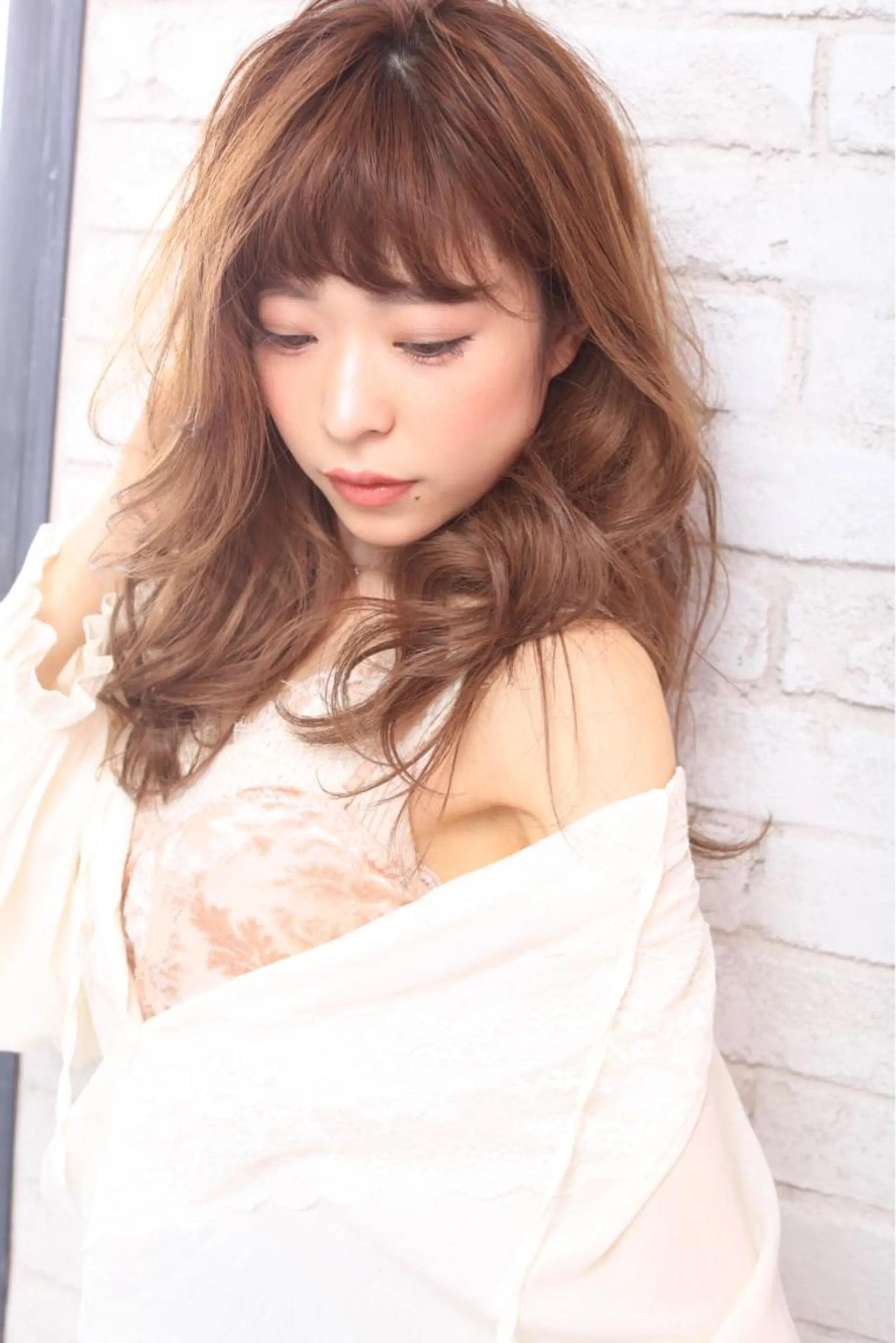 セミロング カラー パーマ ヘアアレンジ イルミナカラー 🧙『店長』平田 祥己✨のヘアスタイル