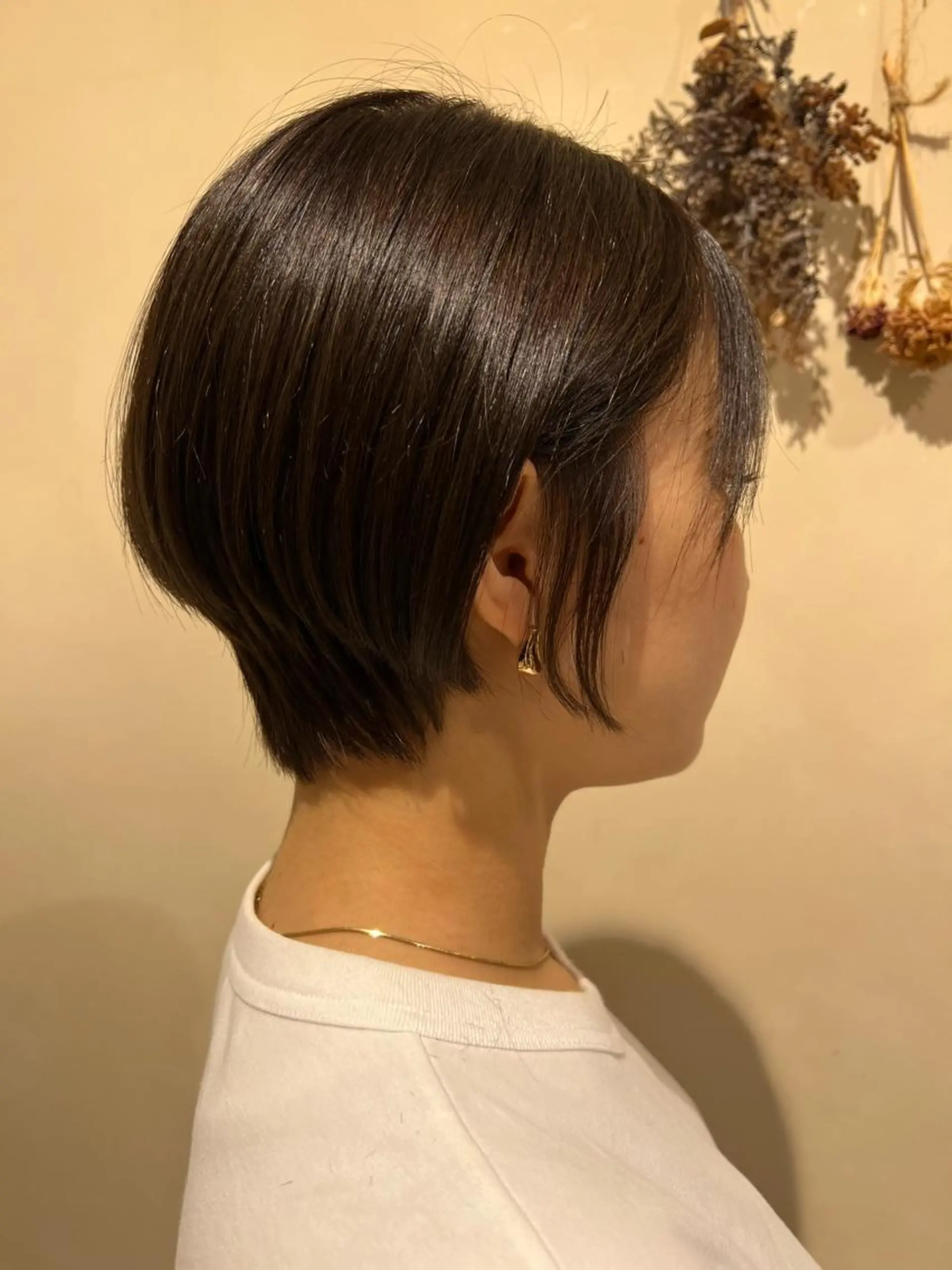 ショート シャンプーボーイセントラル所属・ミウラフウキ 髪質改善のヘアスタイル