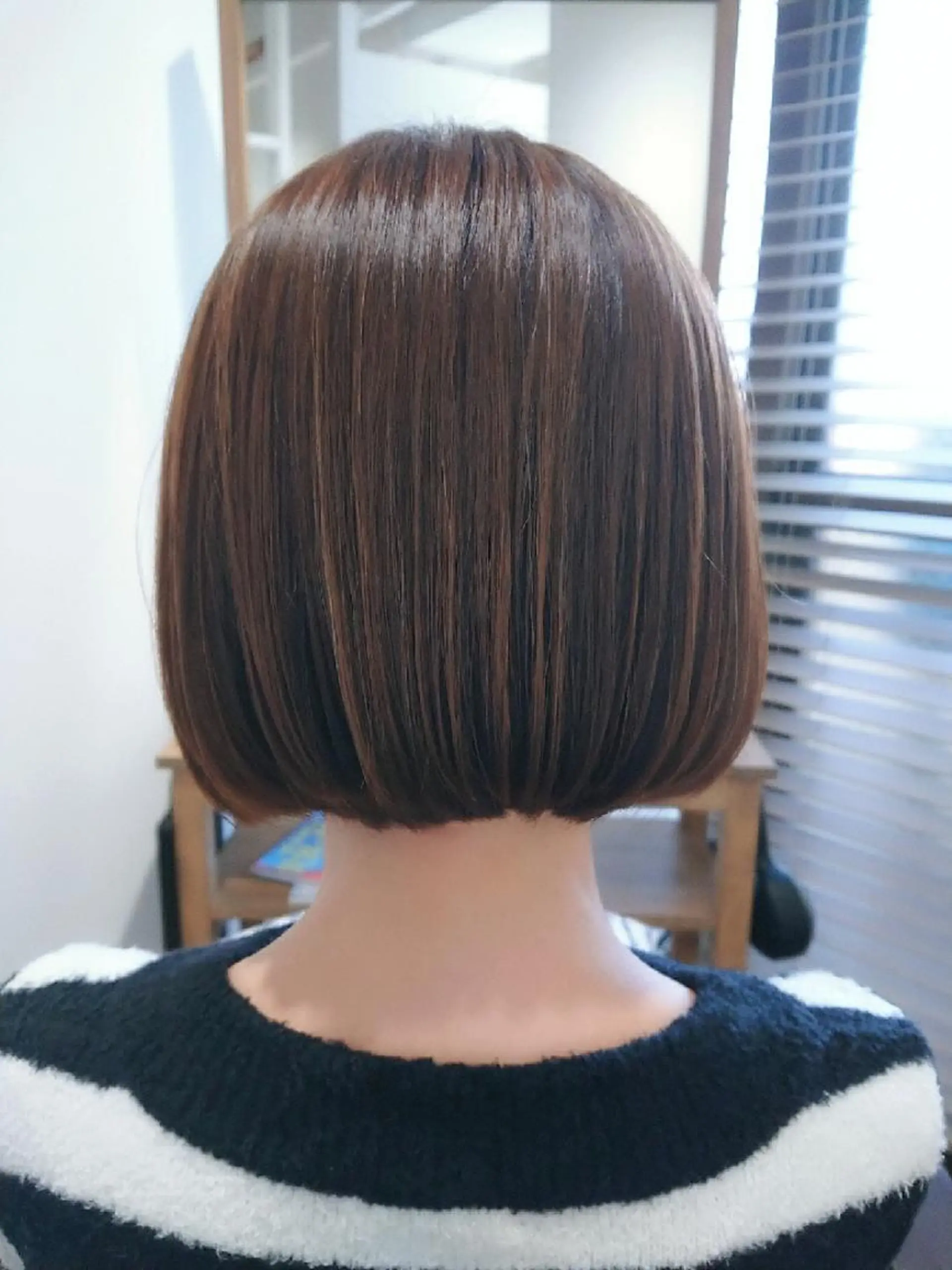 ミディアム カラー 縮毛矯正 GO TODAY SHAiRE SALON 横須賀所属・ハイライト⭐️上野 高広のヘアスタイル