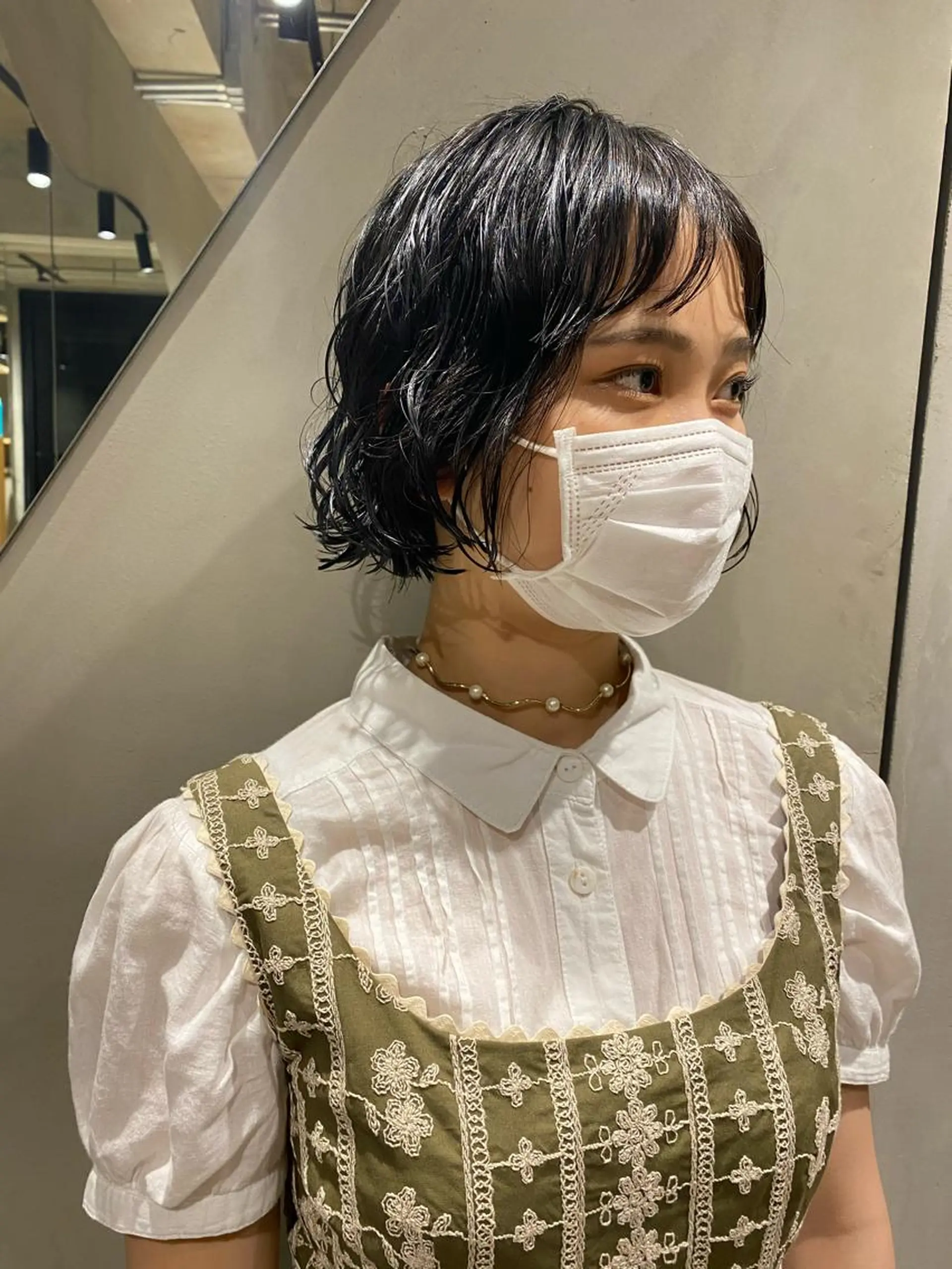 ショート パーマ ボブ hemm,hemm.所属・ショート・ボブ MIKUのヘアスタイル