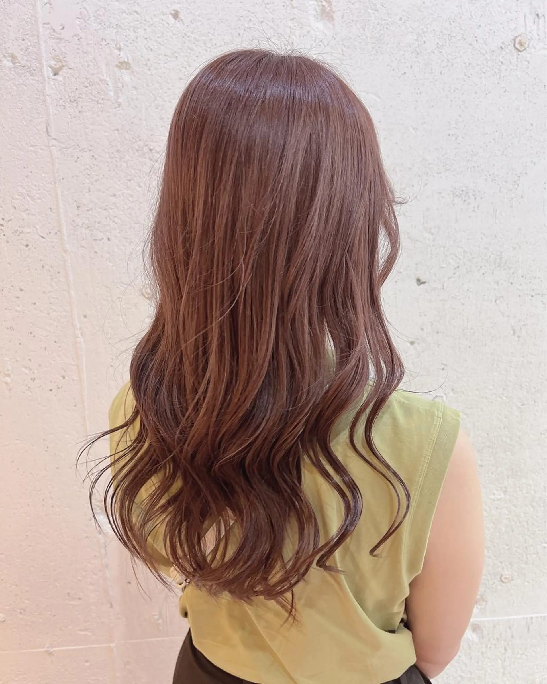 ロング カット パーマ フジサキ ケンのヘアスタイル