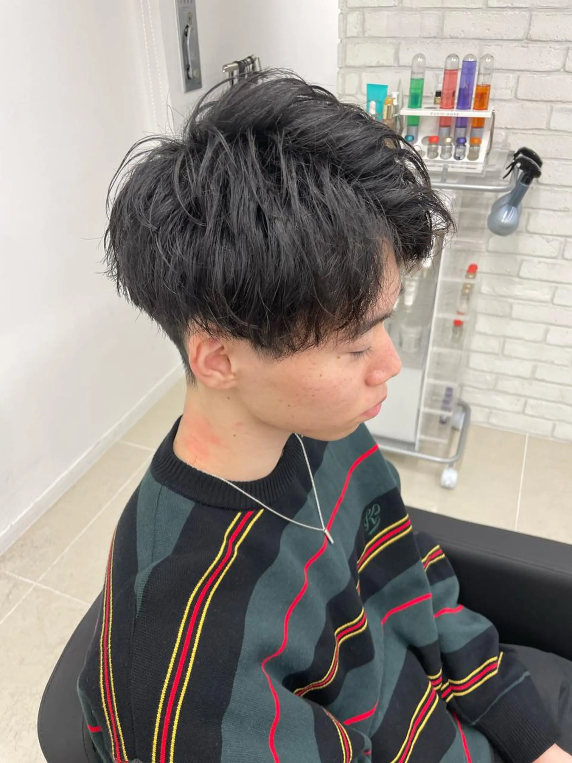 ショート パーマ ヘアアレンジ メンズ 🔥メンズ特化🔥 木村 祐太のヘアスタイル