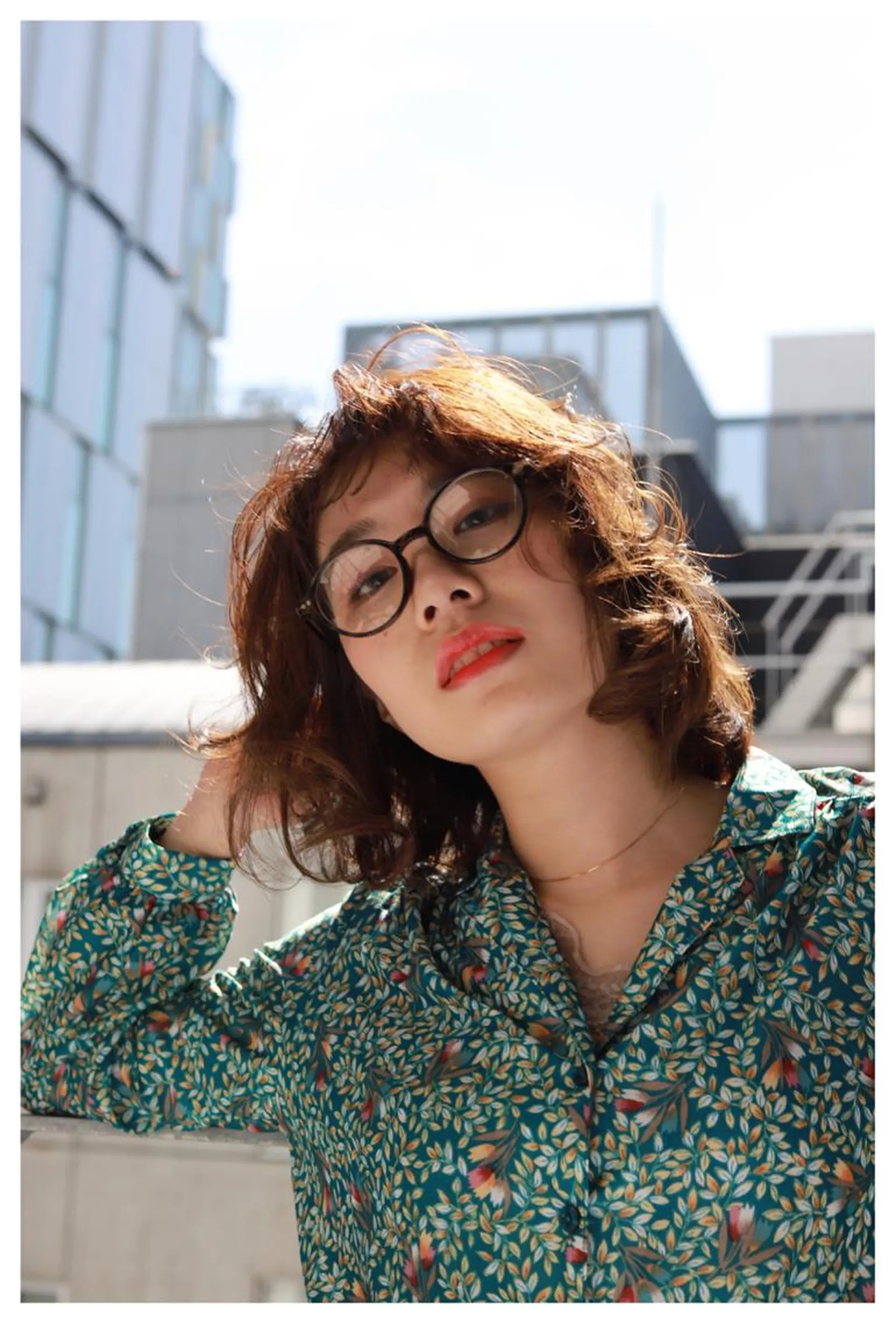 ミディアム パーマ 【ミディアムと ロングに特化】島田恋のヘアスタイル