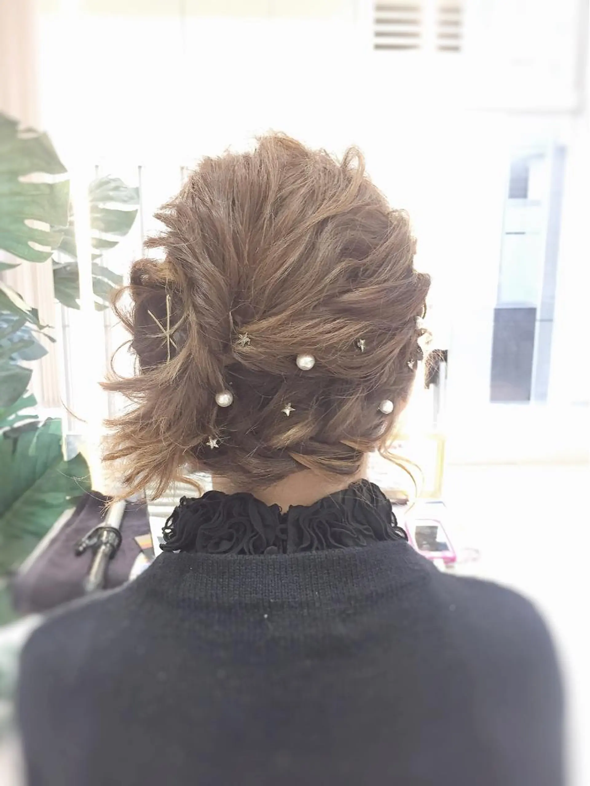 ショート ヘアアレンジ 松本 明日可のヘアスタイル