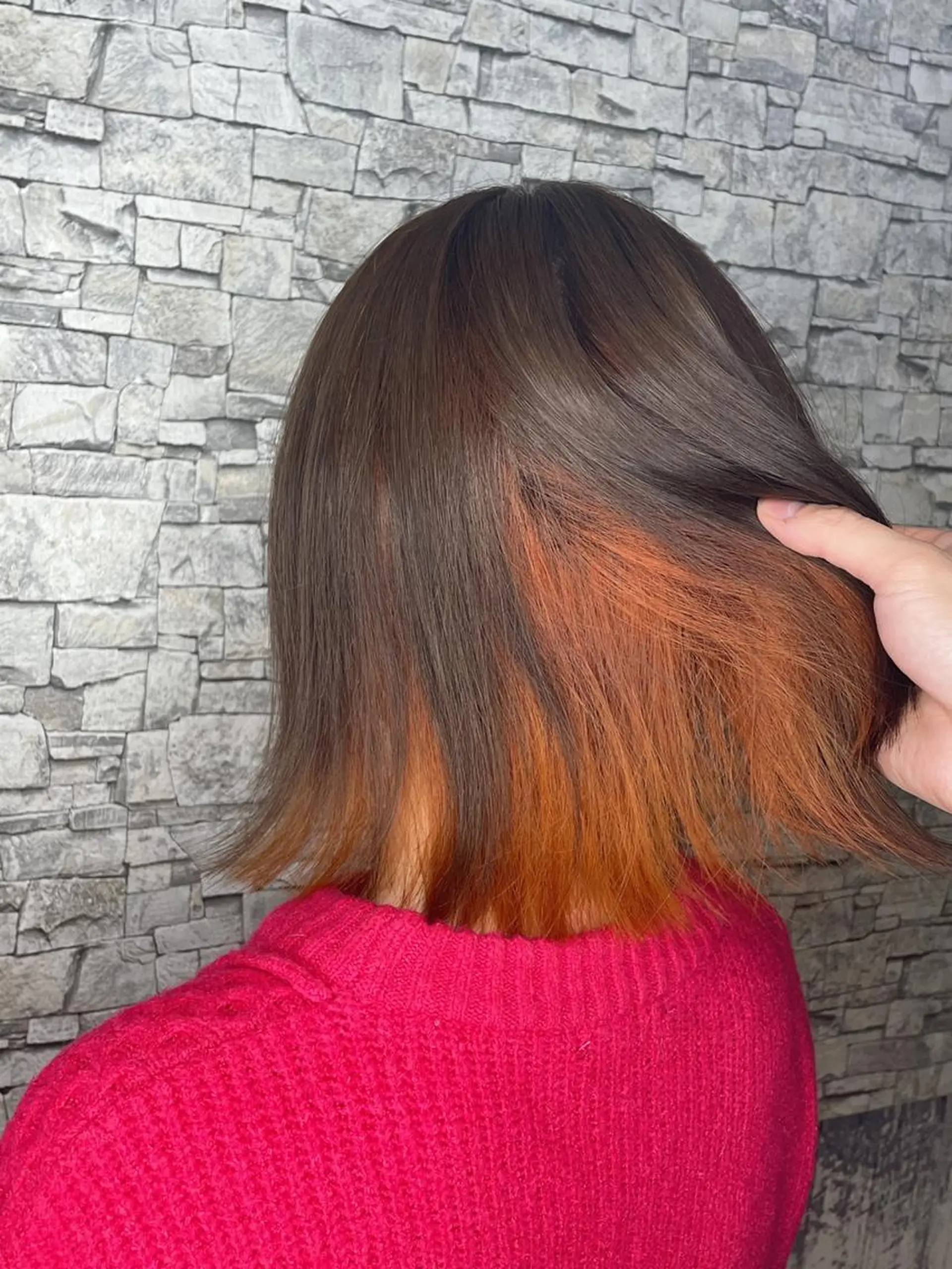 カラー セミロング 派手髪/ハイトーン/ エクステ✨ユウキのヘアスタイル