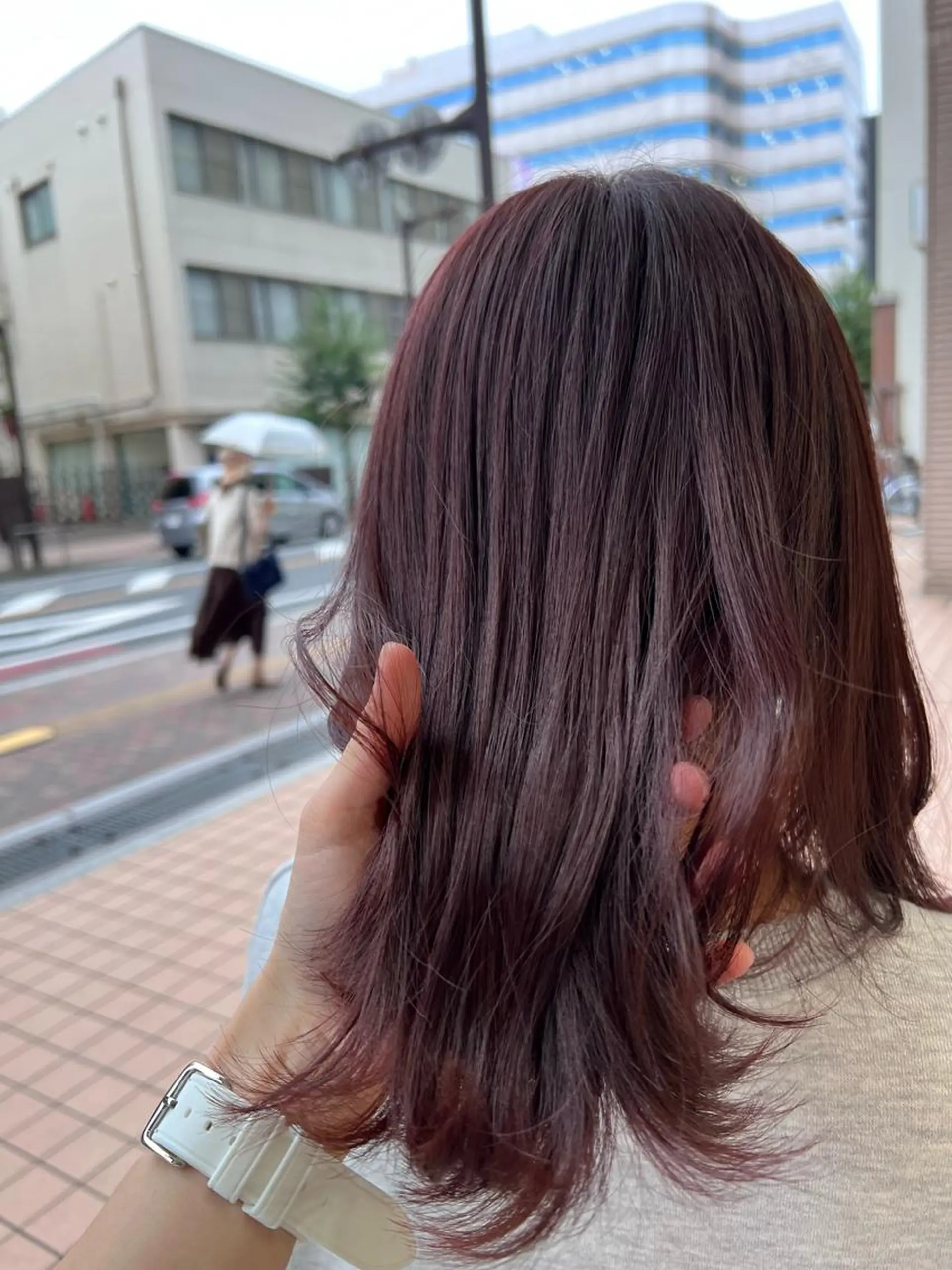 カラー カット ヘアカラー トリートメント 暗髪/艶髪/Ono .のヘアスタイル