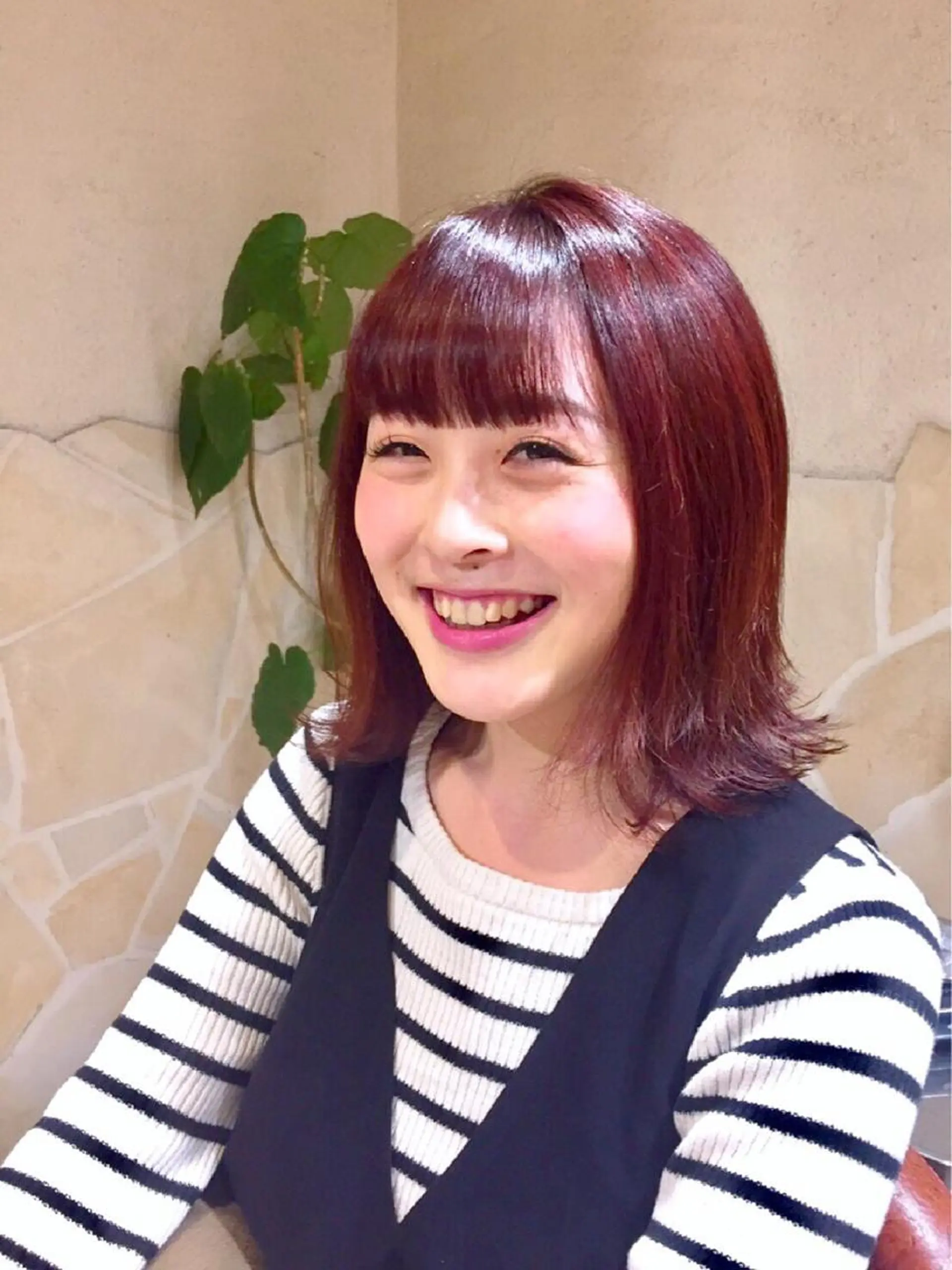 ミディアム カラー ヘアセット 【ディレクター 🧸🤍田澤　唯那】のヘアスタイル