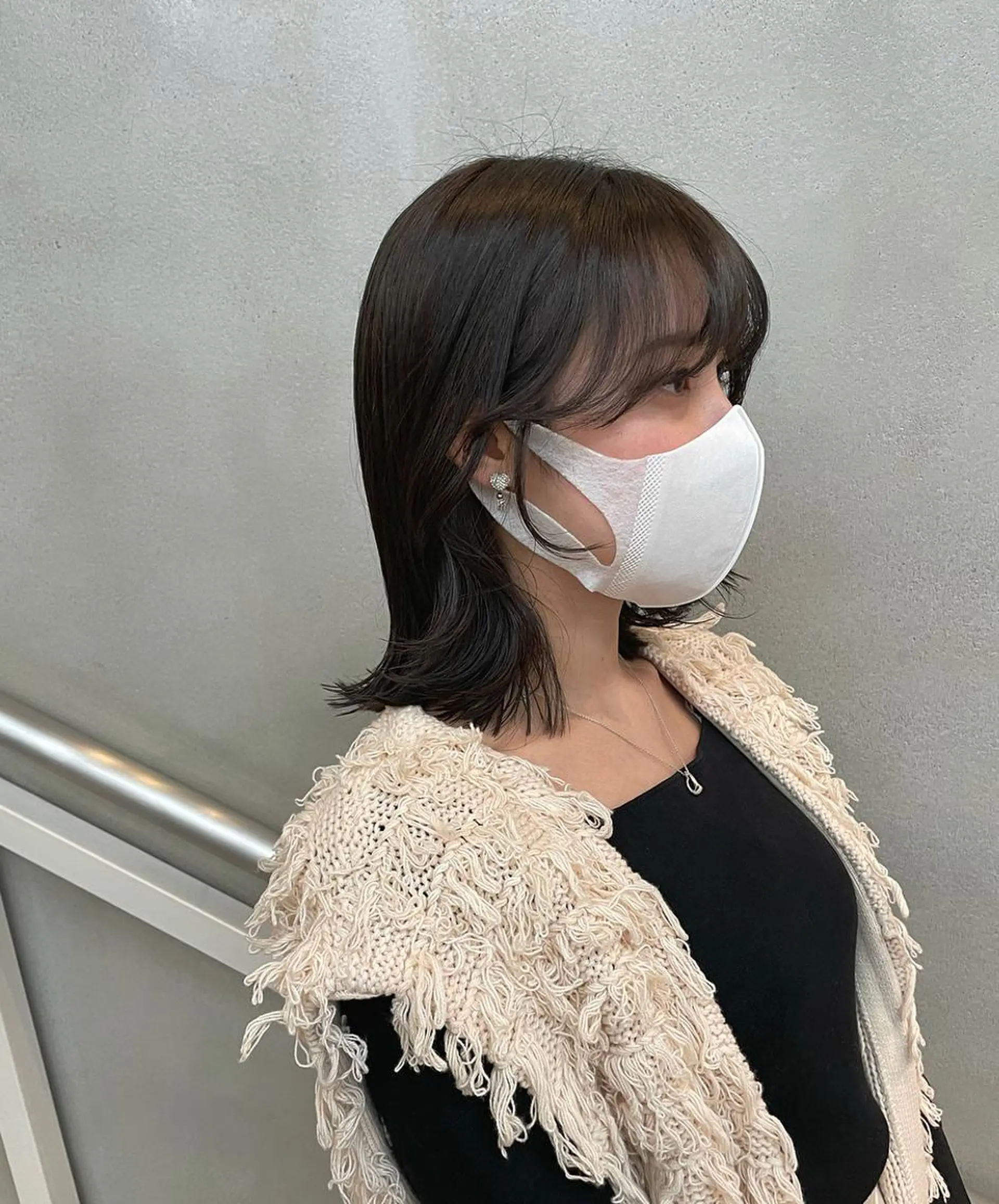 ミディアム カラー グレージュ トリートメント 沖縄/ヘアアレンジ /ナカノのヘアスタイル