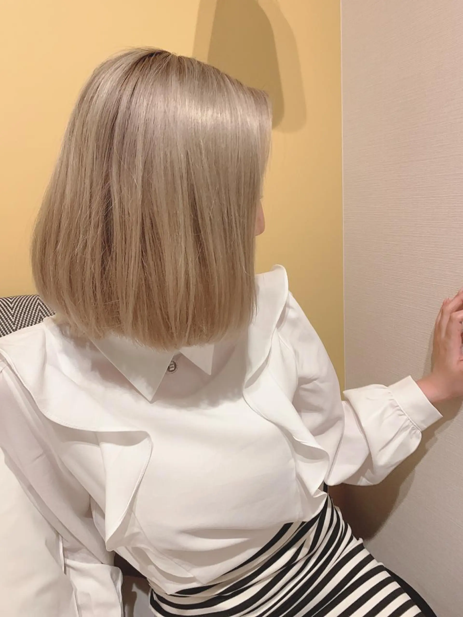 ミディアム カット Selene hair OSAKAのヘアスタイル