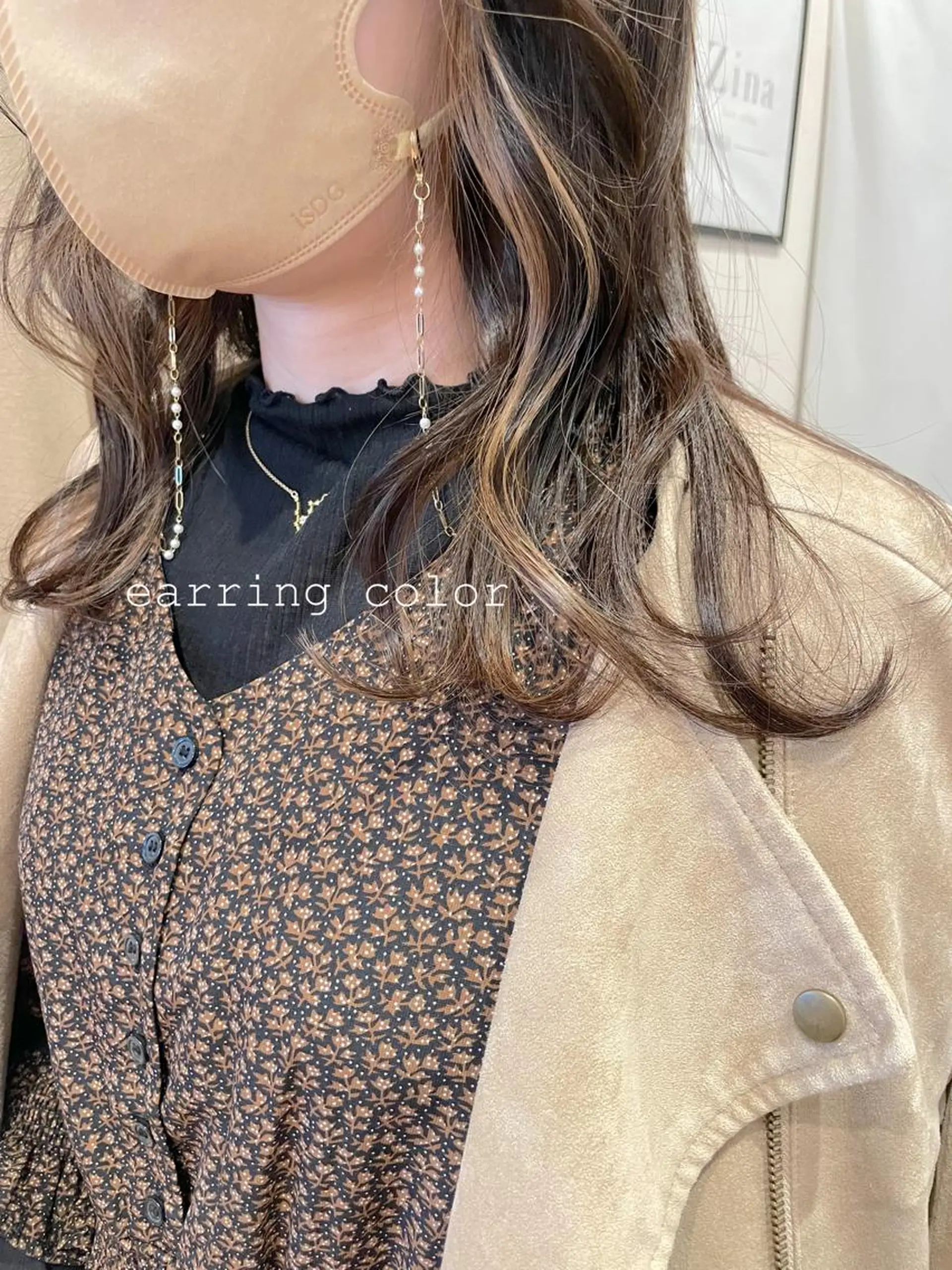 ミディアム カラー ヘアアレンジ ヘアカラー NANA／trend style🕊🍑のヘアスタイル