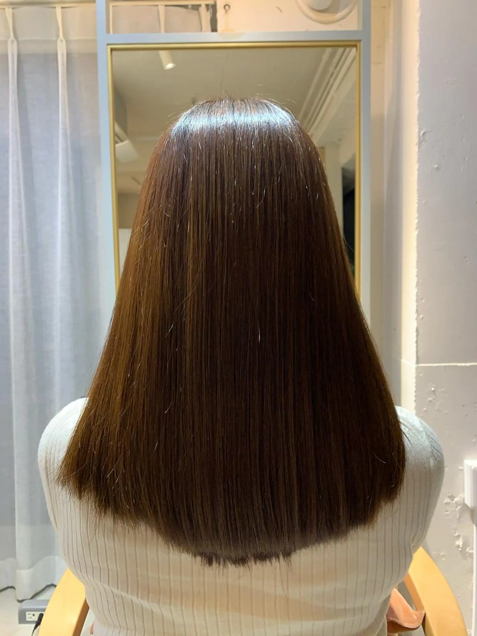 ミディアム ✨髪質改善　美髪✨ 縮毛　井上 大誠のヘアスタイル