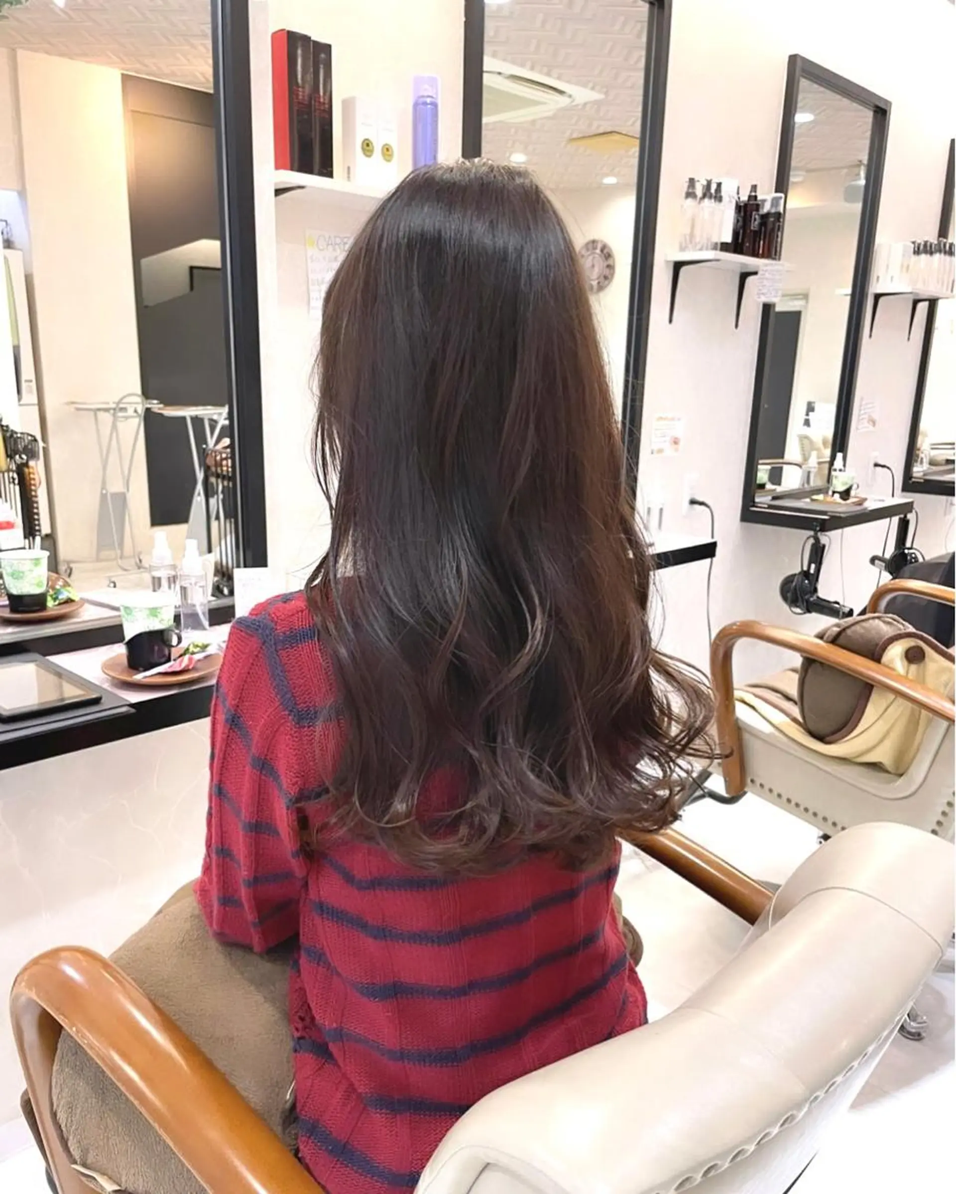 ロング カラー カット ヘアカラー トリートメント 本店店長☆ 前原海翔のヘアスタイル