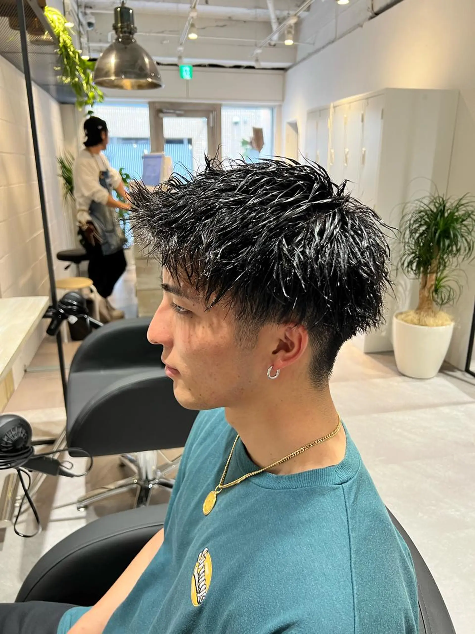 ショート パーマ メンズ 【パーマ満足度No. 1🥇】宮脇 大樹のヘアスタイル