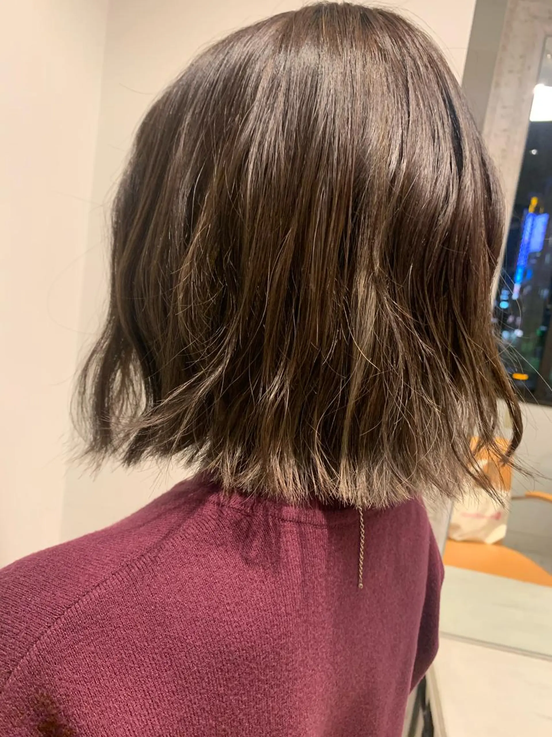 ミディアム ハイライト 小沼采唯👧🏼 海好きオヌちゃんのヘアスタイル