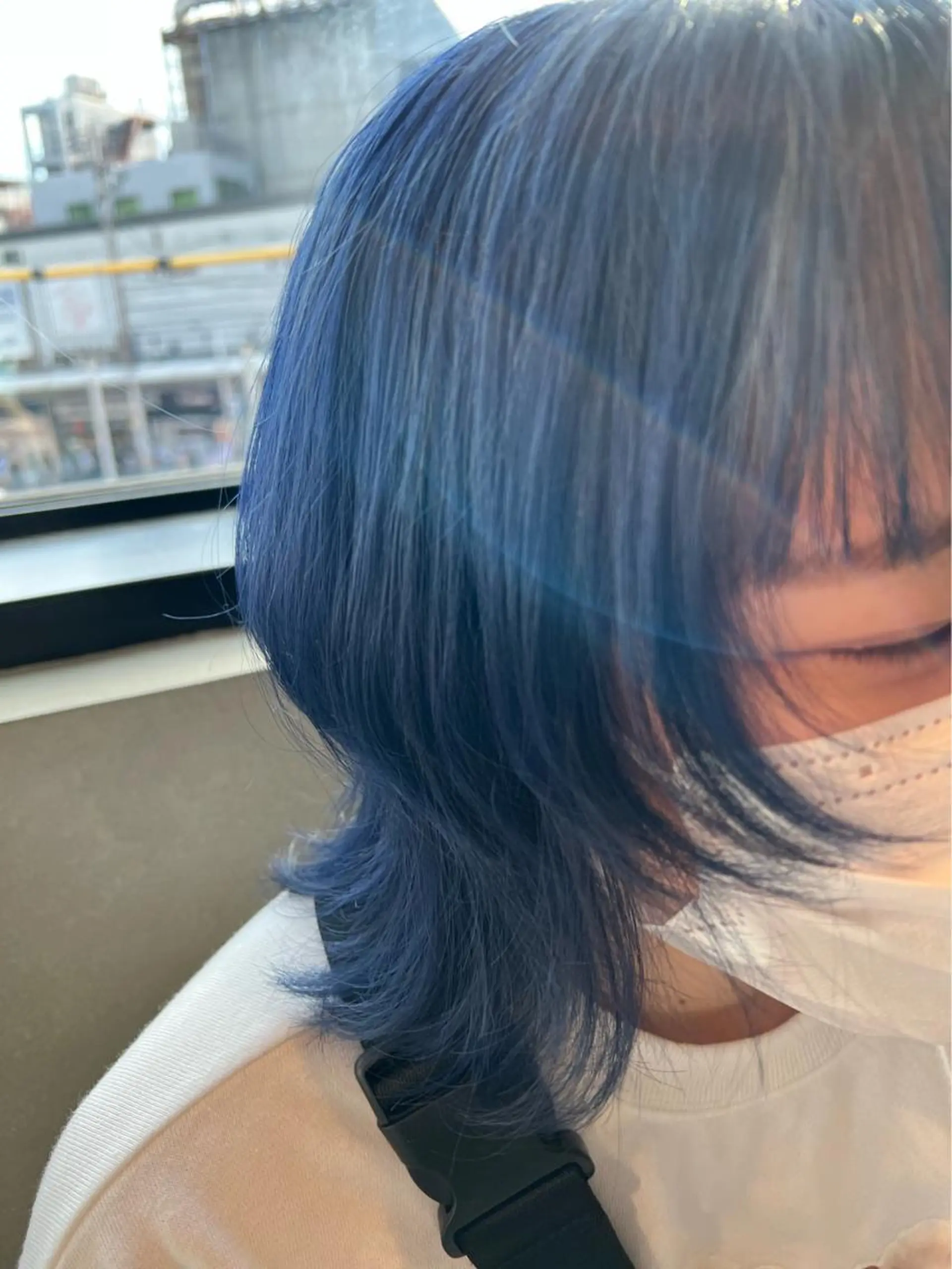 ミディアム カラー ロカリタ　河原町三条所属・🌐👽フクイ キララ🌎💎のヘアスタイル