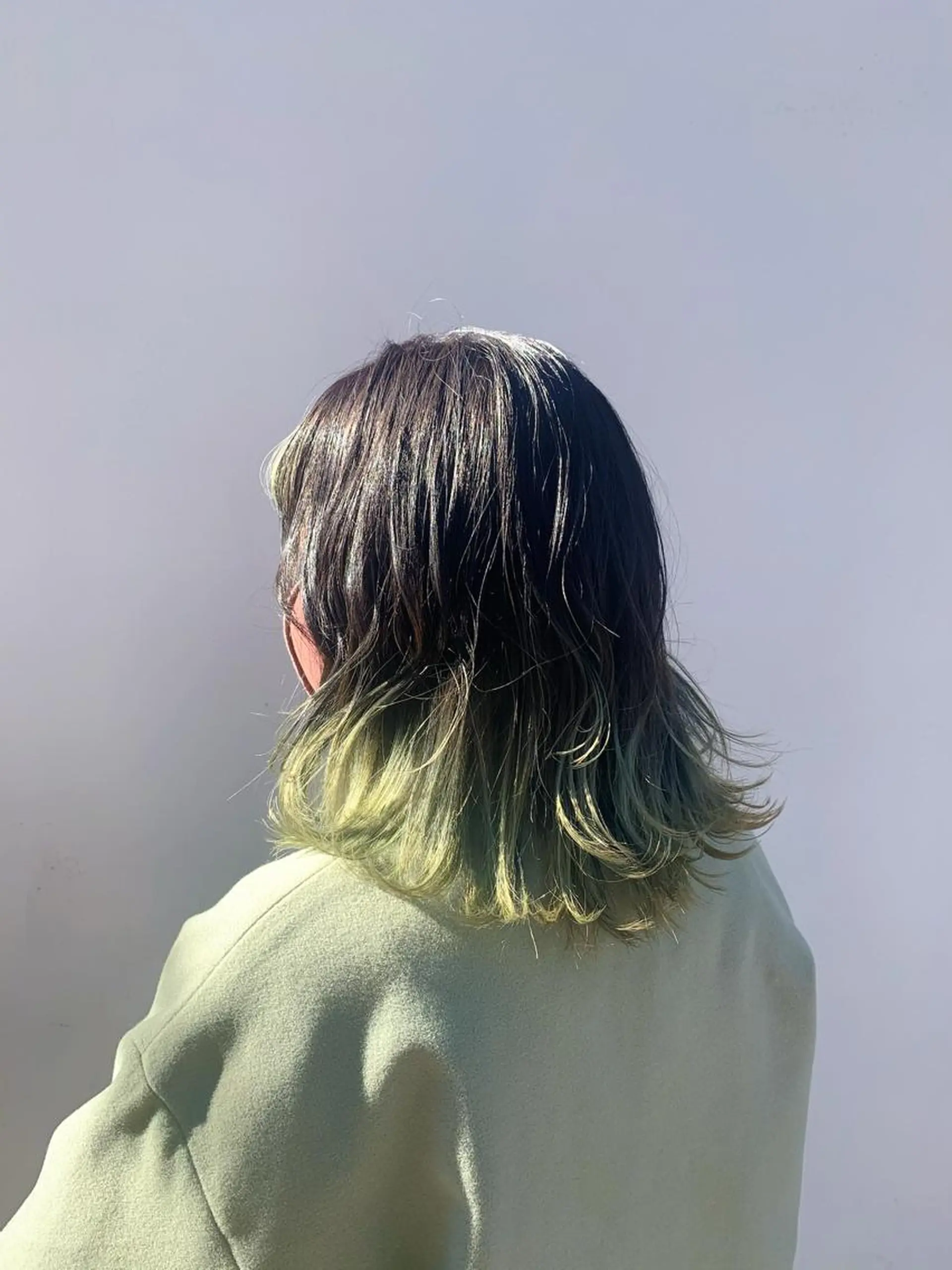 ミディアム カラー ヘアアレンジ 〽️magico/ ウルフDaiki〽️のヘアスタイル