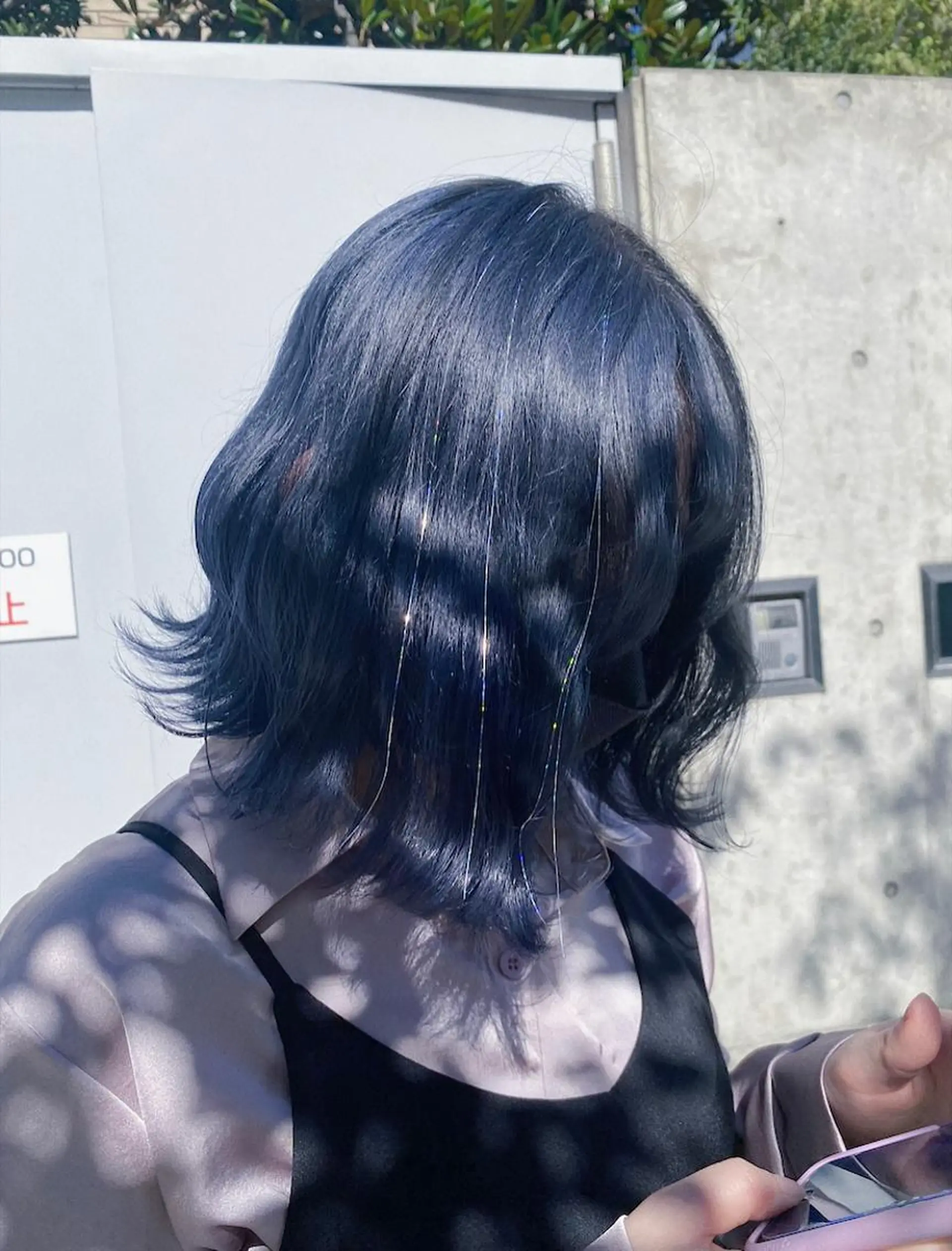 ミディアム カラー ヘアアレンジ ヘアカラー トリートメント 韓国レイヤーカット/ 儚げカラーチナツのヘアスタイル