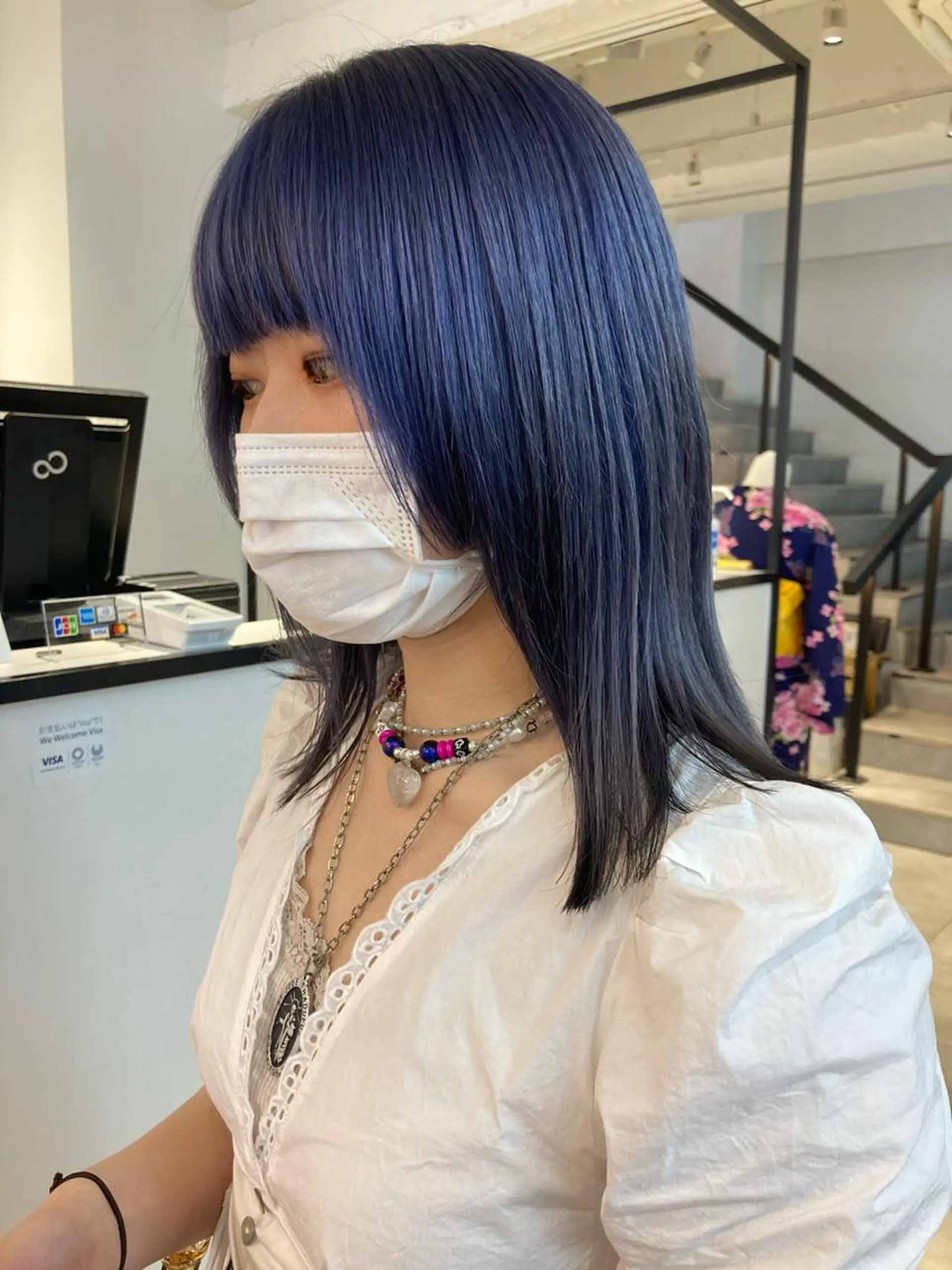 セミロング カラー ヘアカラー HARE &nail ☪️remiのヘアスタイル