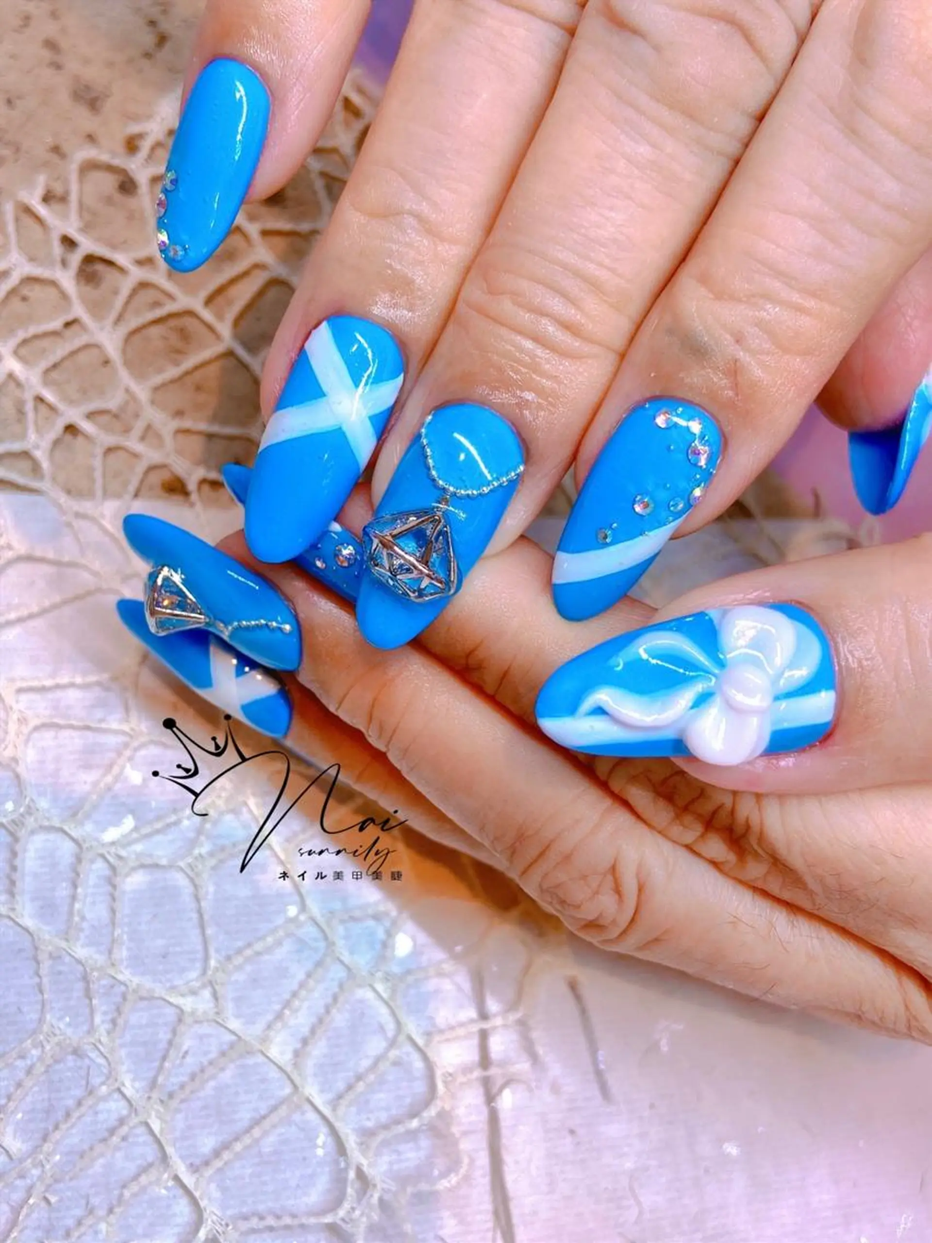 ネイル 長さだし専門店 M2　rikaのネイルデザイン