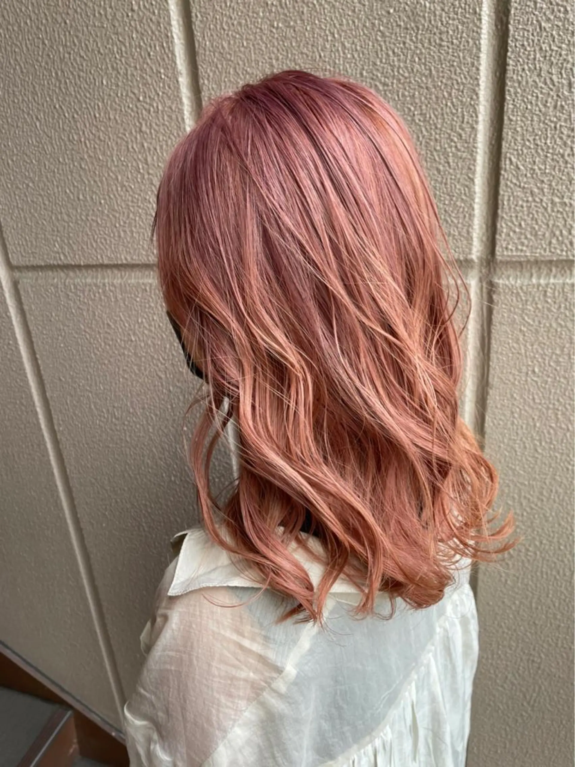 セミロング カラー 銀座⚜️【脱白髪染め 美髪矯正】トグチのヘアスタイル